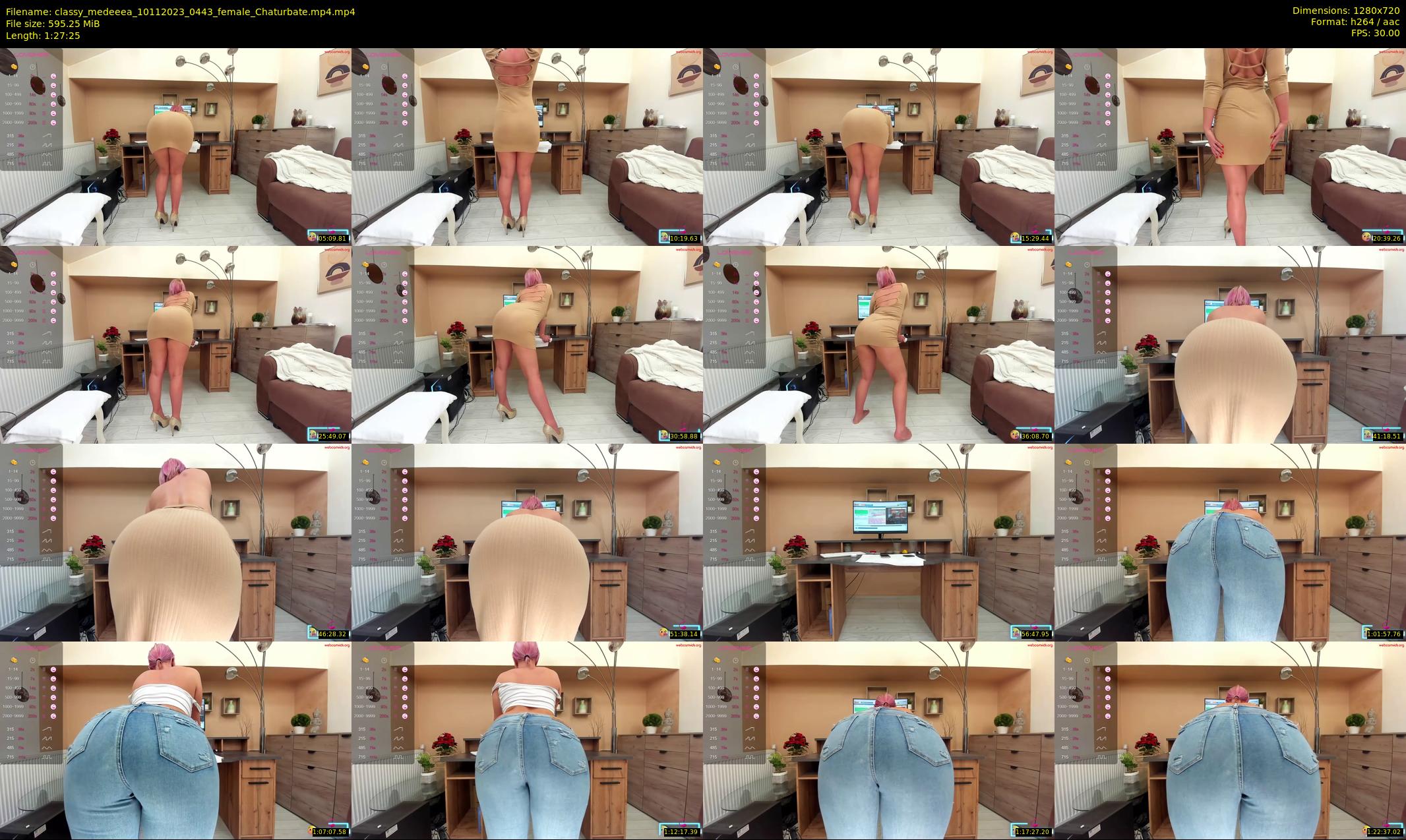 classy_medeeea — 88 minute Chaturbate female cam show recording, 720p, Nov 10, 2023