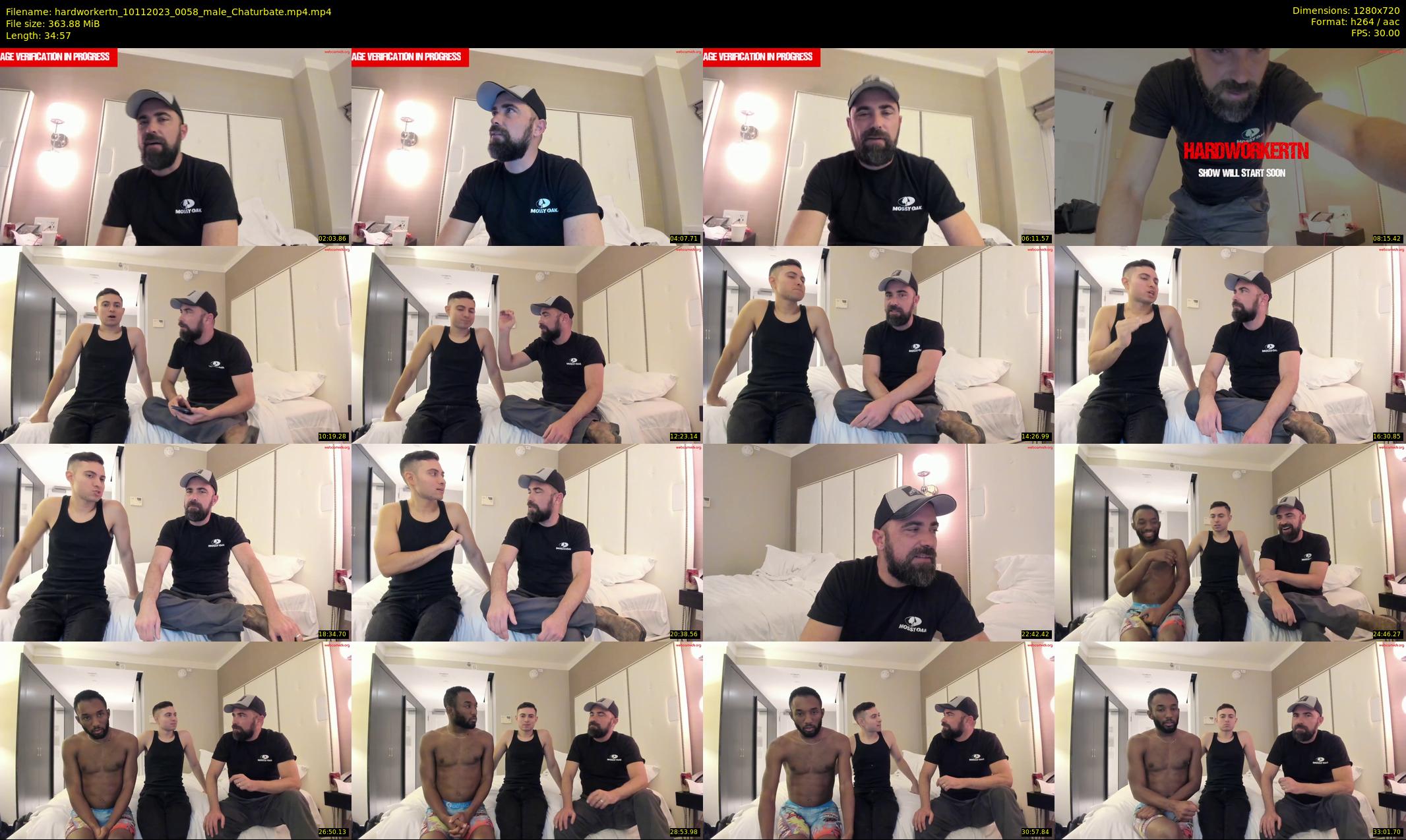 hardworkertn — 35 minute Chaturbate male cam show recording, 720p, Nov 10, 2023