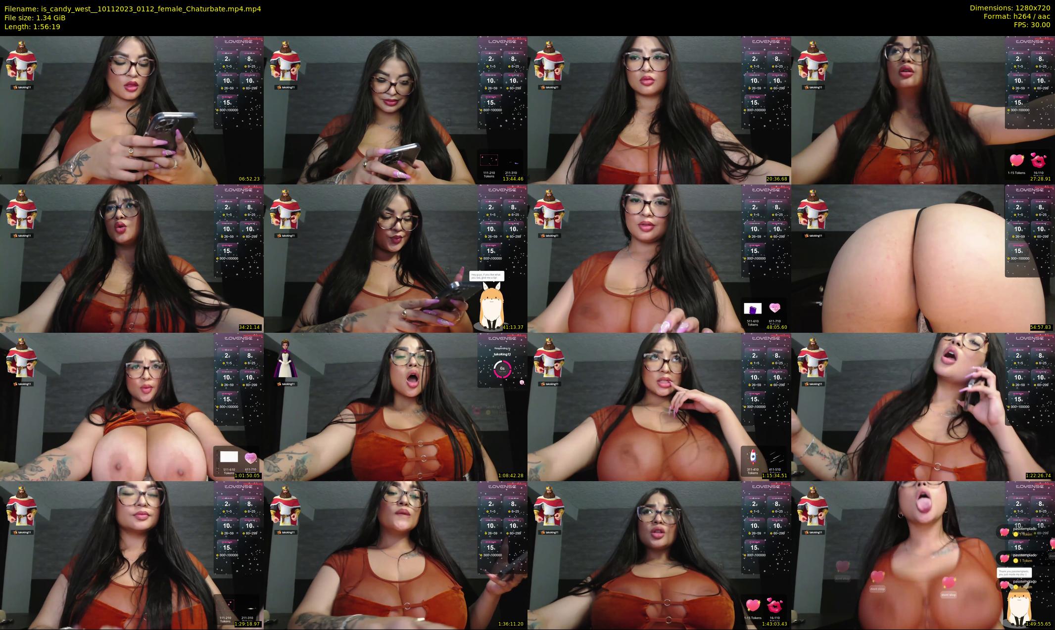 is_candy_west_ — 117 minute Chaturbate female cam show recording, 720p, Nov 10, 2023