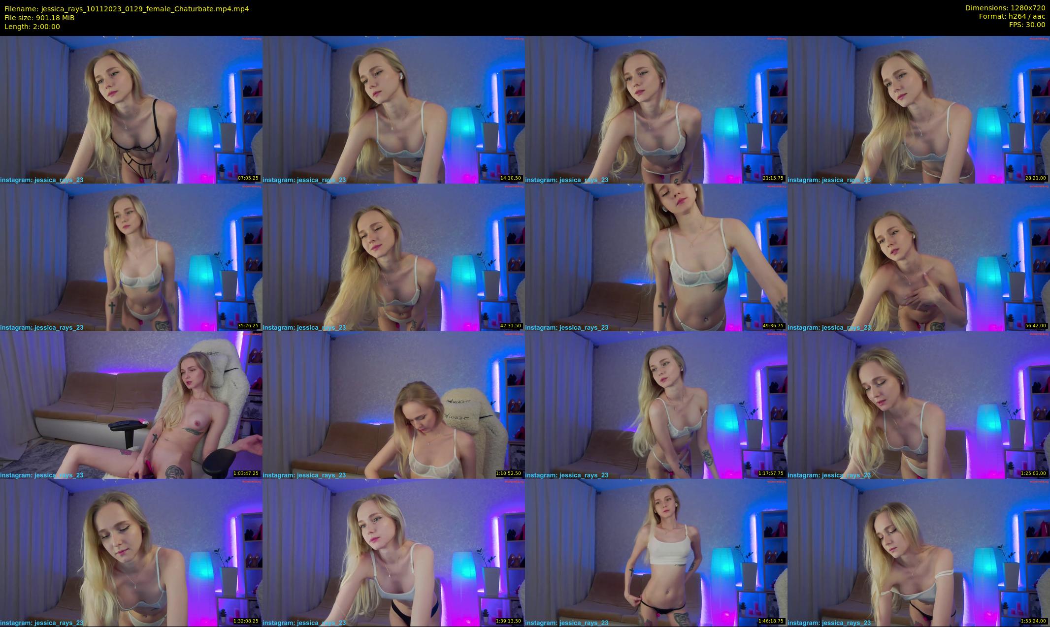 jessica_rays — 120 minute Chaturbate couple cam show recording, 720p, Nov 10, 2023