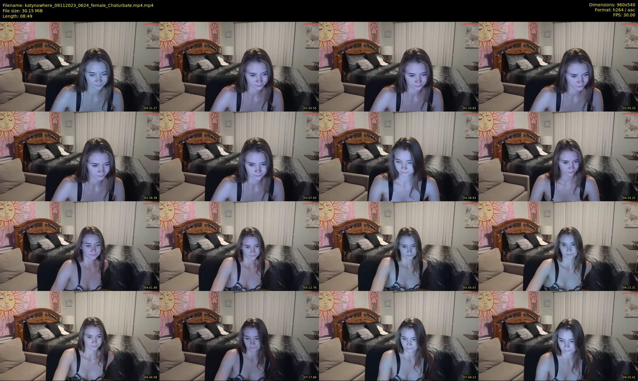 katynowhere — 9 minute Chaturbate female cam show recording, 480p, Nov 9, 2023