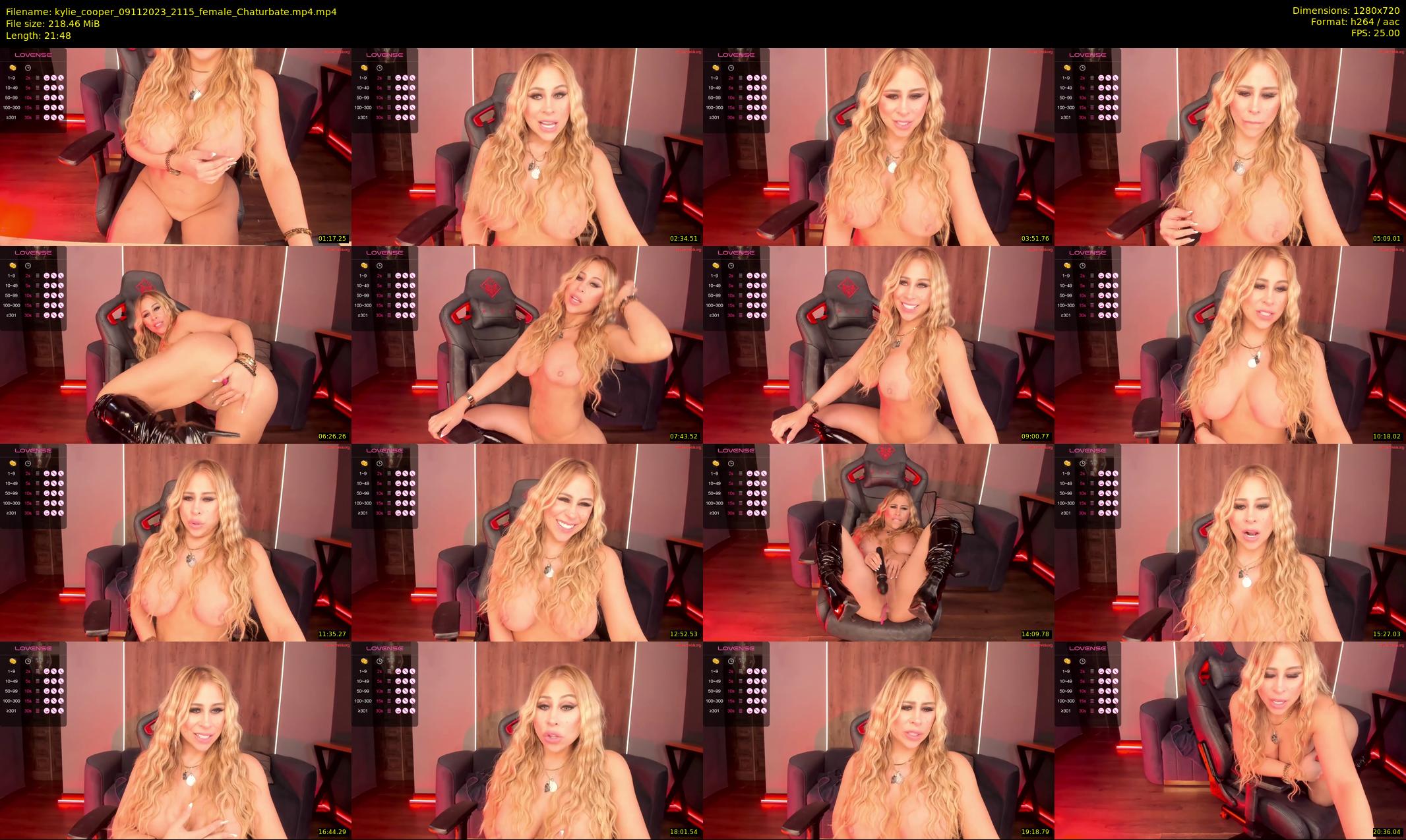 kylie_cooper — 22 minute Chaturbate female cam show recording, 720p, Nov 9, 2023