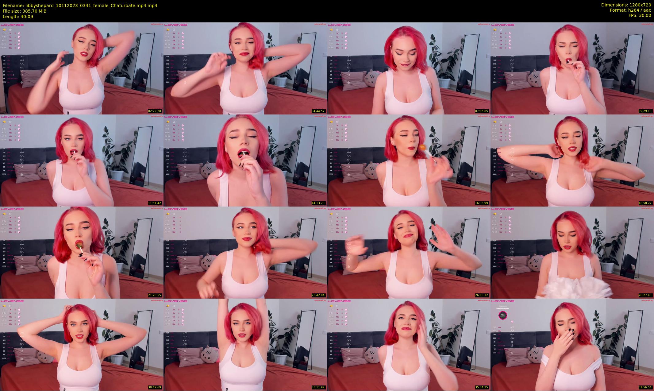 libbyshepard — 41 minute Chaturbate female cam show recording, 720p, Nov 10, 2023