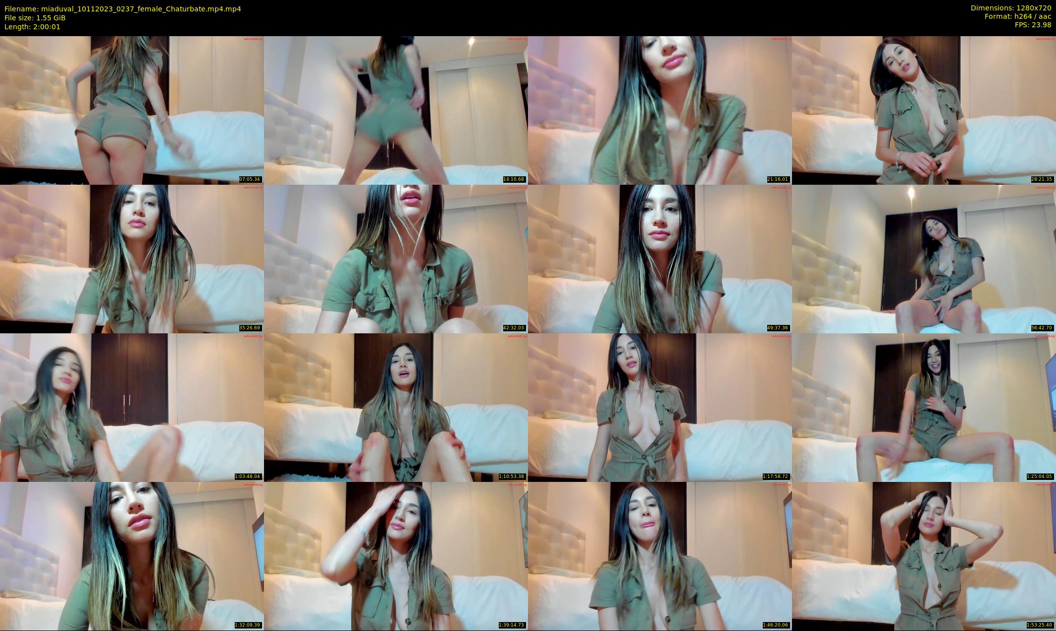 miaduval — 121 minute Chaturbate female cam show recording, 720p, Nov 10, 2023
