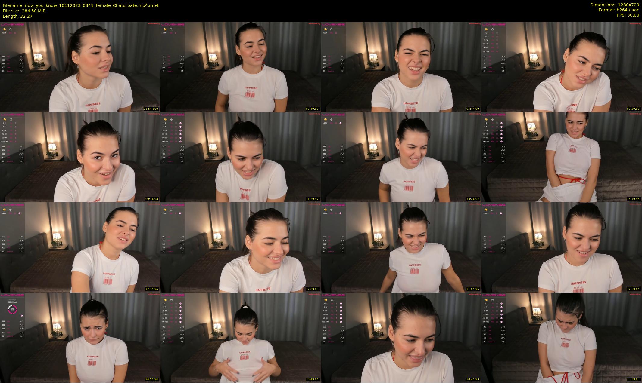 now_you_know — 33 minute Chaturbate female cam show recording, 720p, Nov 10, 2023