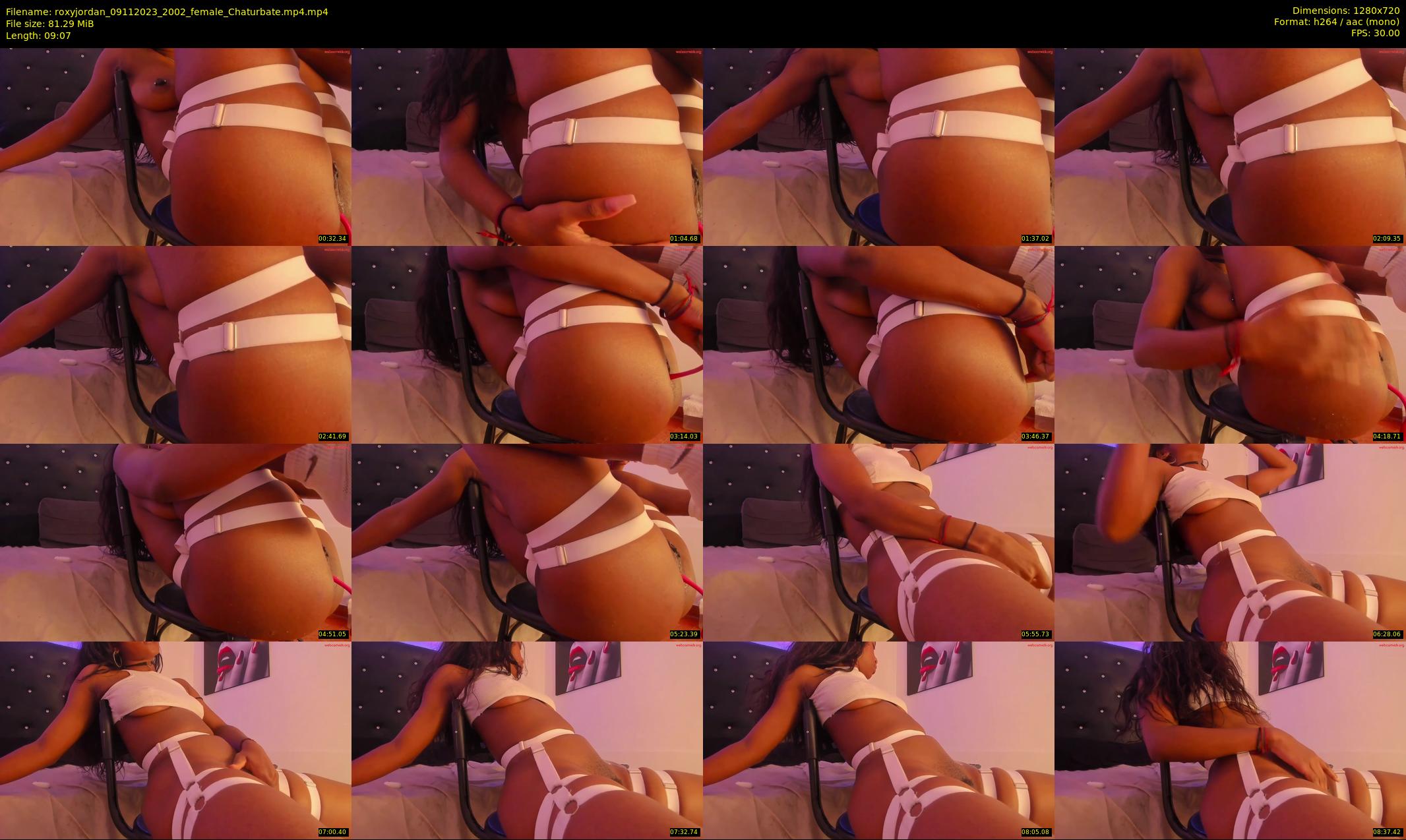 roxyjordan — 10 minute Chaturbate female cam show recording, 720p, Nov 9, 2023