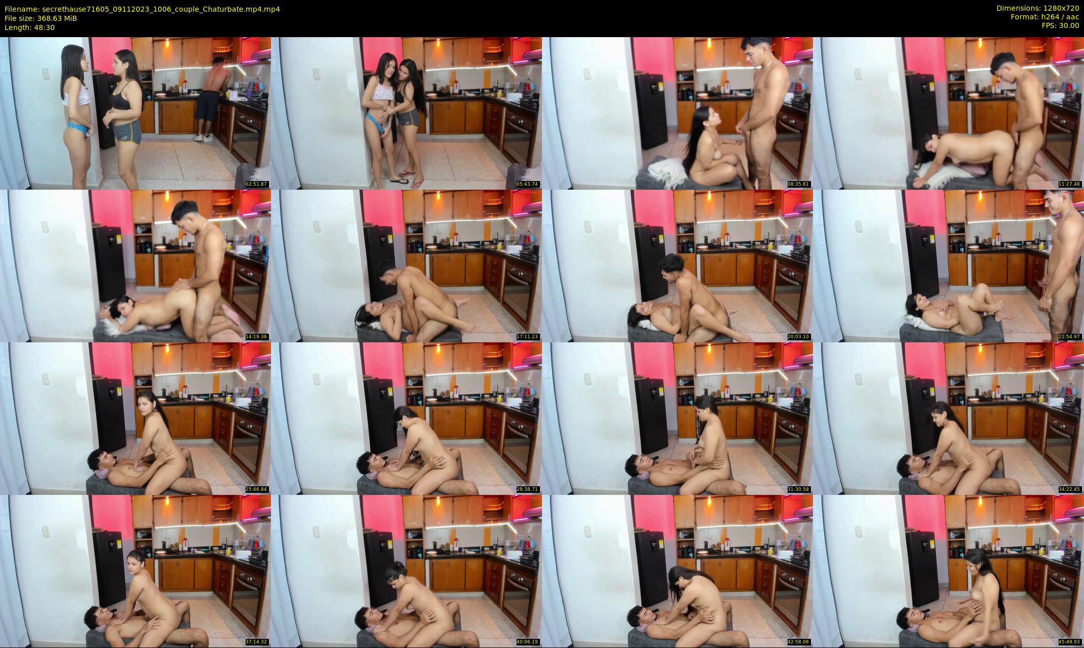 secrethause71605 — 49 minute Chaturbate couple cam show recording, 720p, Nov 9, 2023
