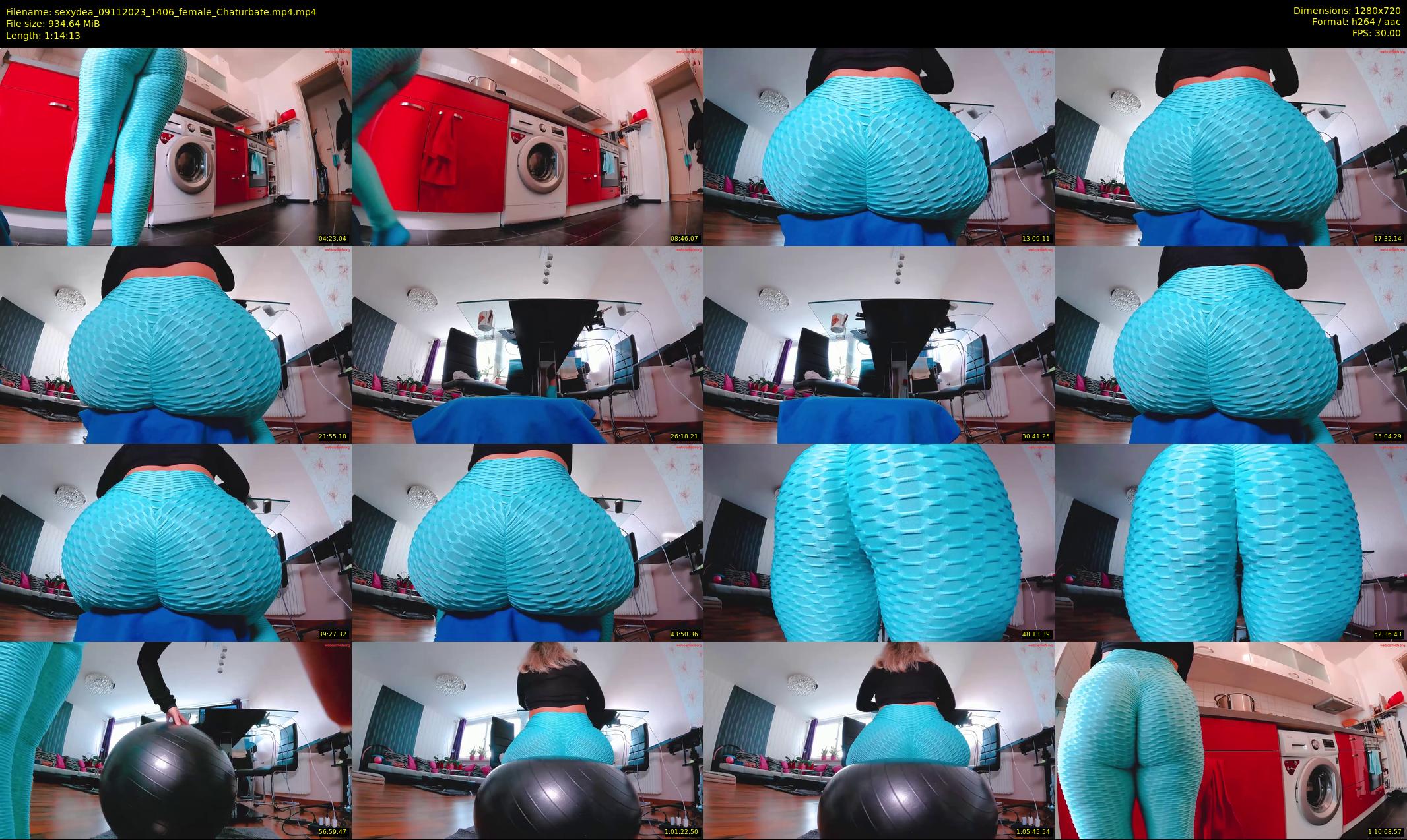 sexydea — 75 minute Chaturbate female cam show recording, 720p, Nov 9, 2023
