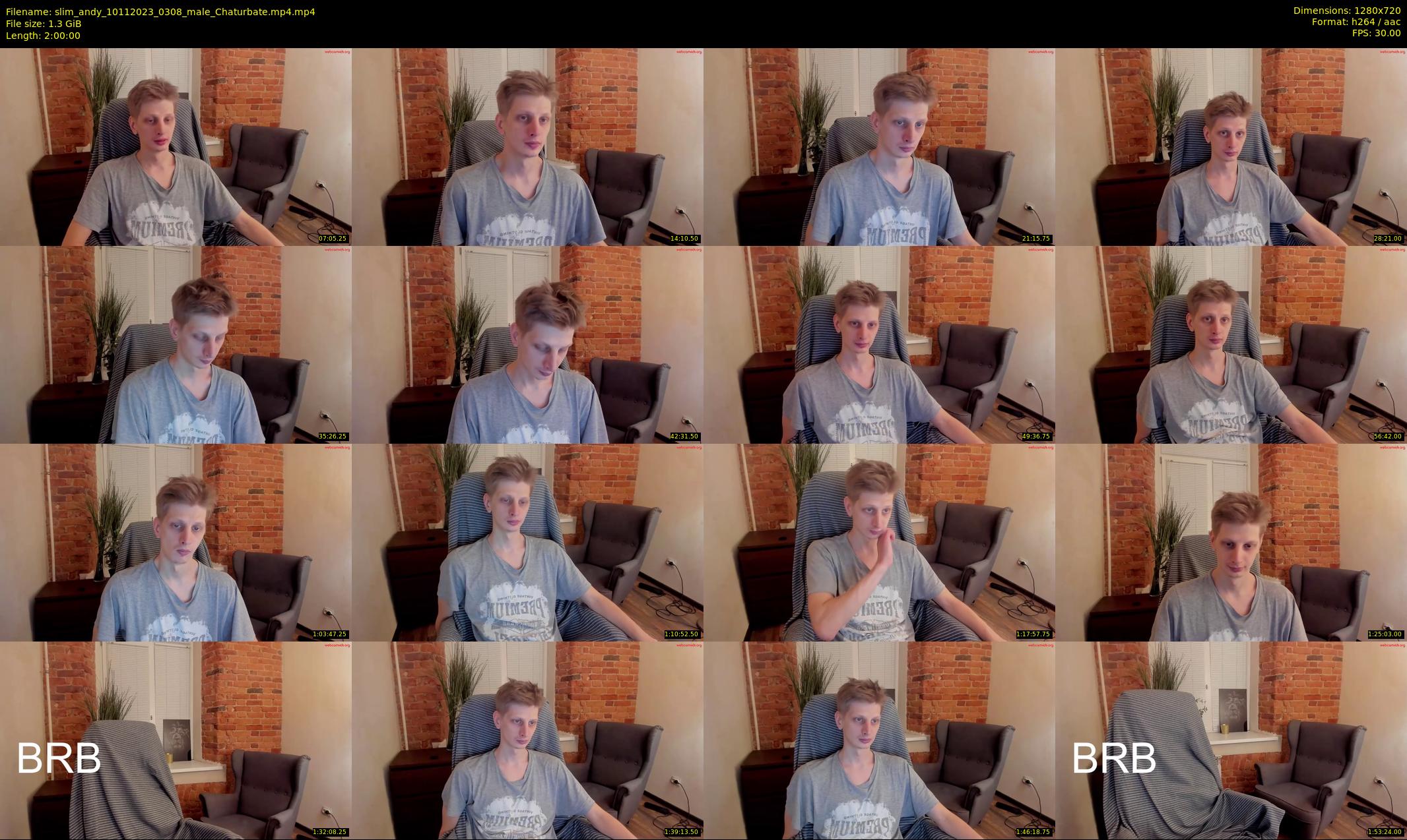 slim_andy — 120 minute Chaturbate male cam show recording, 720p, Nov 10, 2023