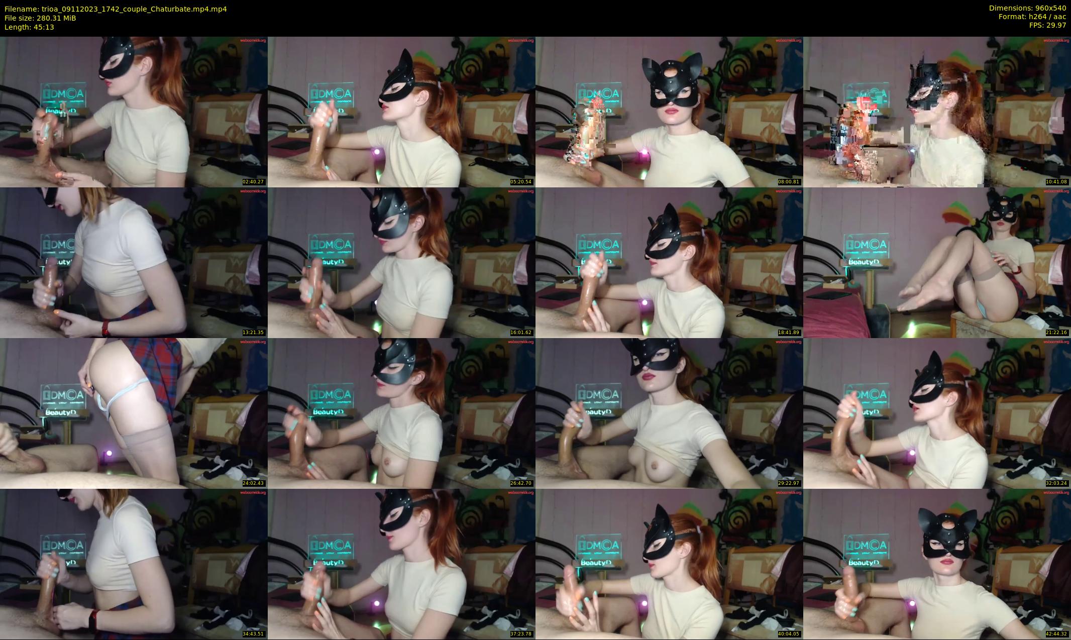 trioa — 46 minute Chaturbate couple cam show recording, 480p, Nov 9, 2023