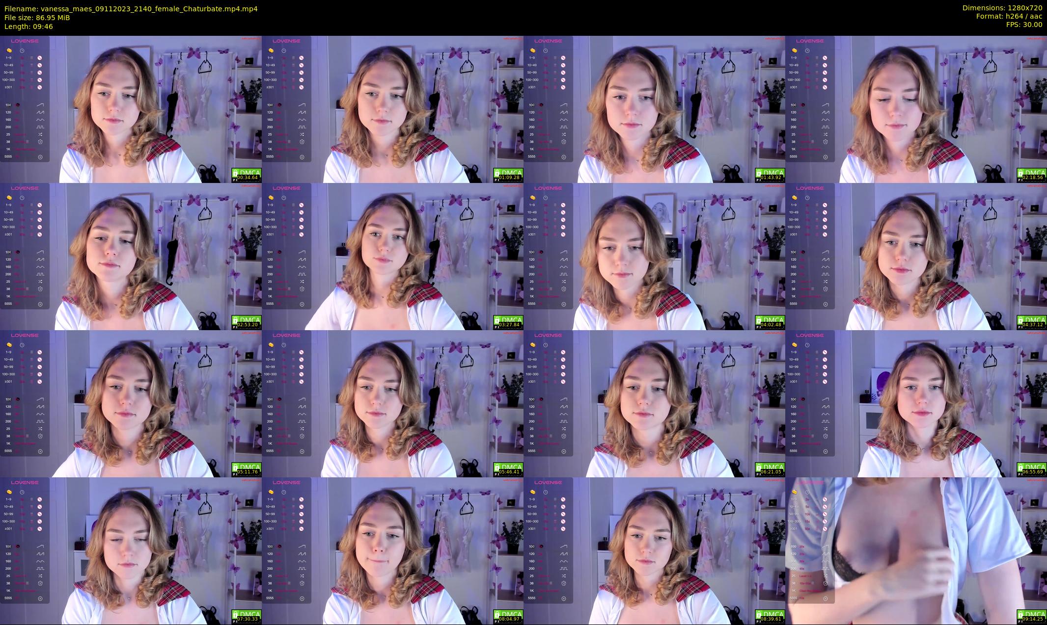 vanessa_maes — 10 minute Chaturbate female cam show recording, 720p, Nov 9, 2023