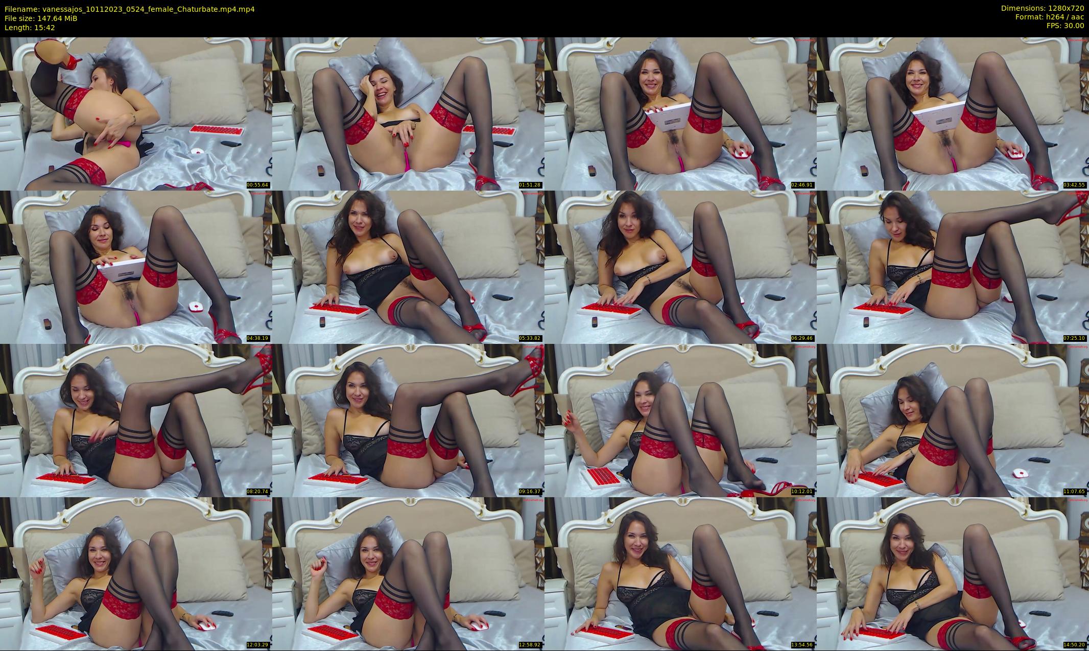 vanessajos — 16 minute Chaturbate female cam show recording, 720p, Nov 10, 2023