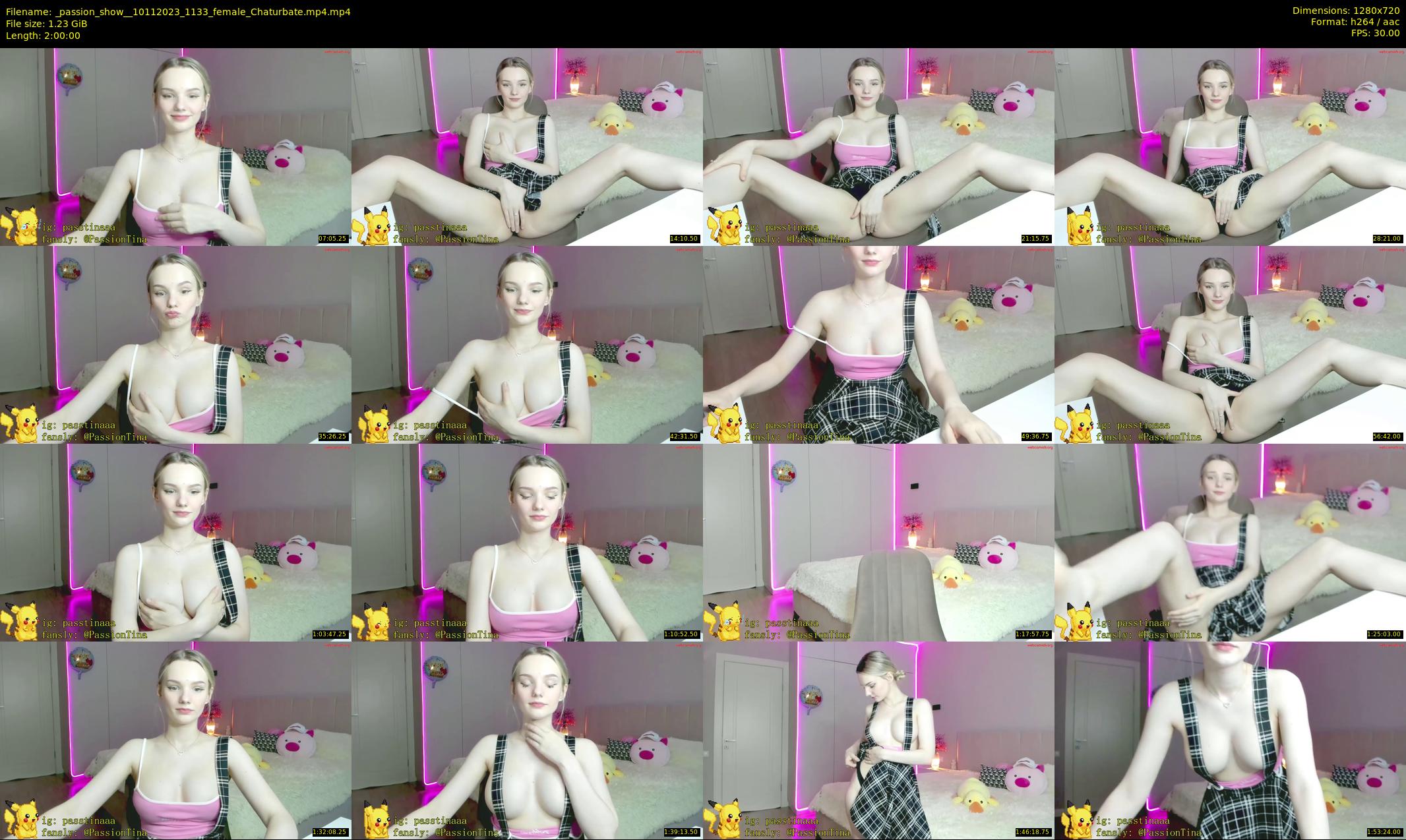 _passion_show_ — 120 minute Chaturbate couple cam show recording, 720p, Nov 10, 2023
