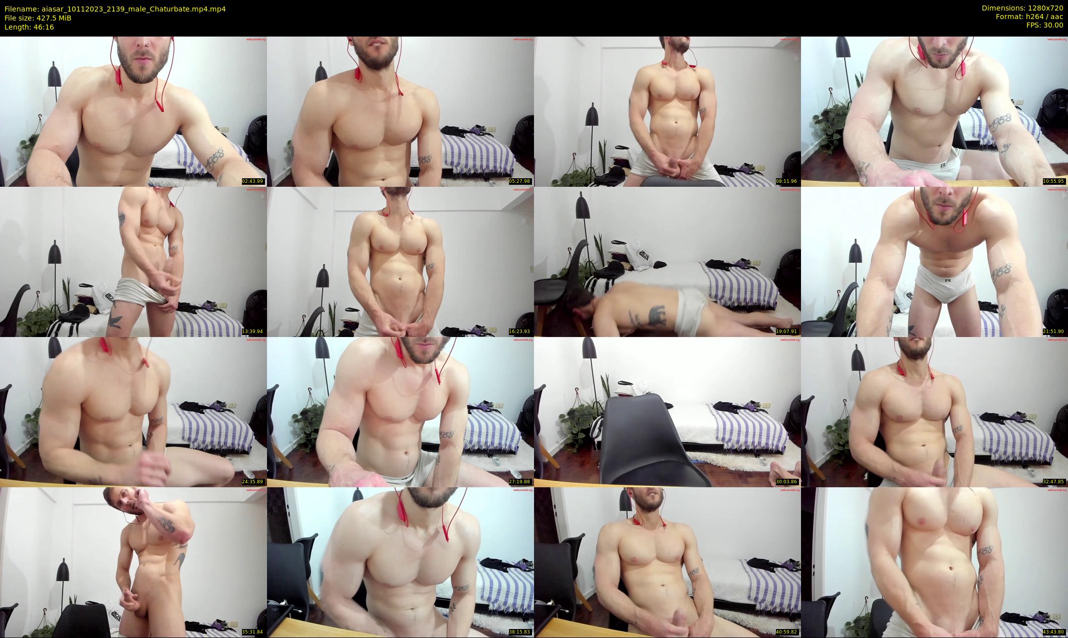 aiasar — 47 minute Chaturbate male cam show recording, 720p, Nov 10, 2023