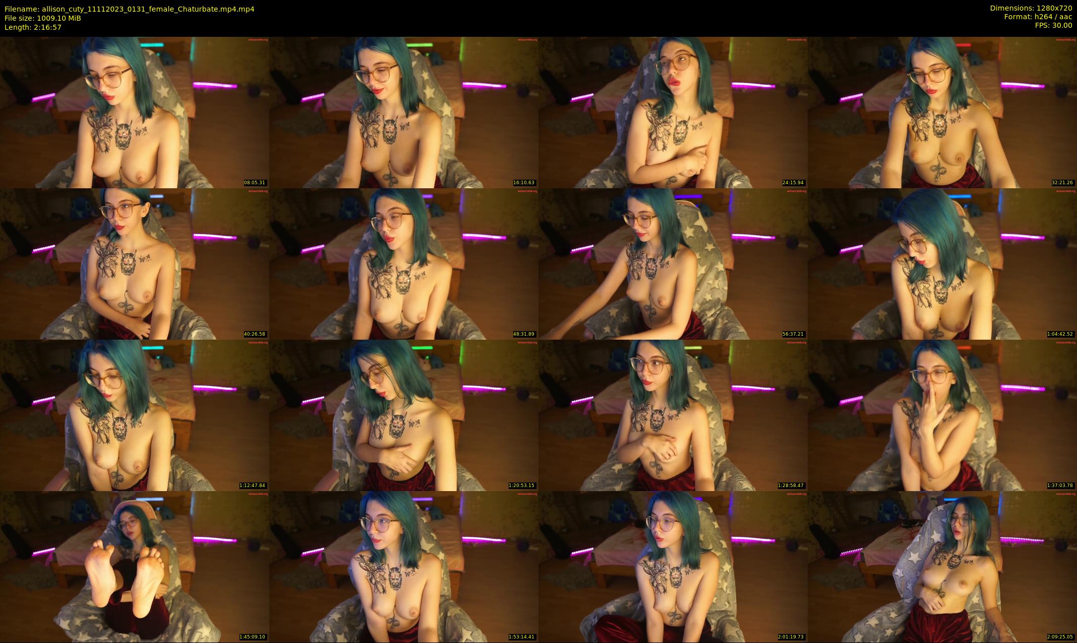 allison_cuty — 137 minute Chaturbate female cam show recording, 720p, Nov 11, 2023