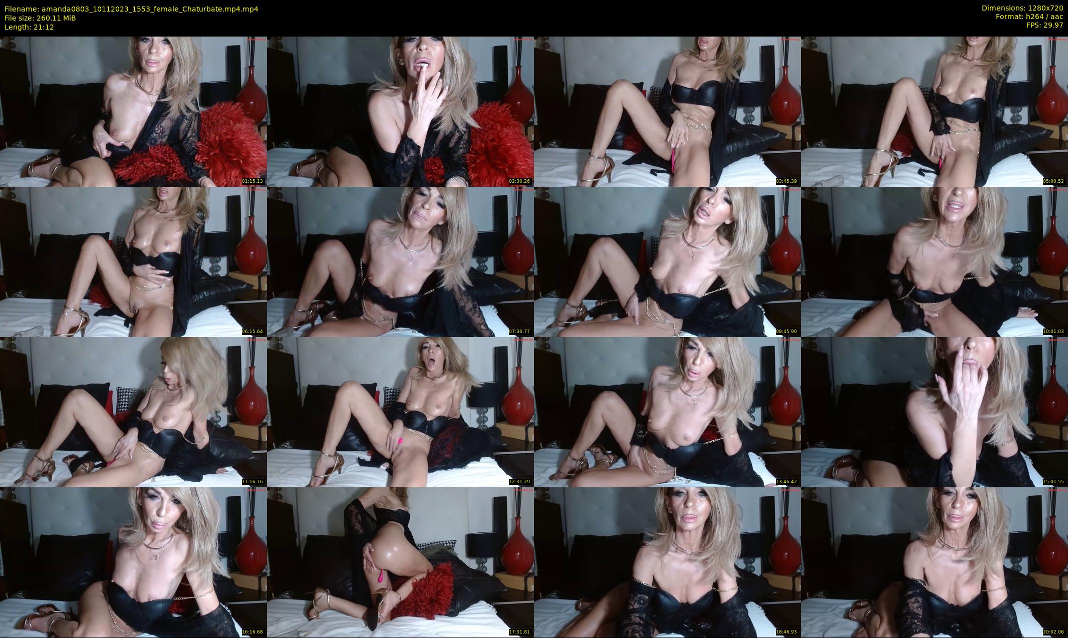 amanda0803 — 22 minute Chaturbate female cam show recording, 720p, Nov 10, 2023