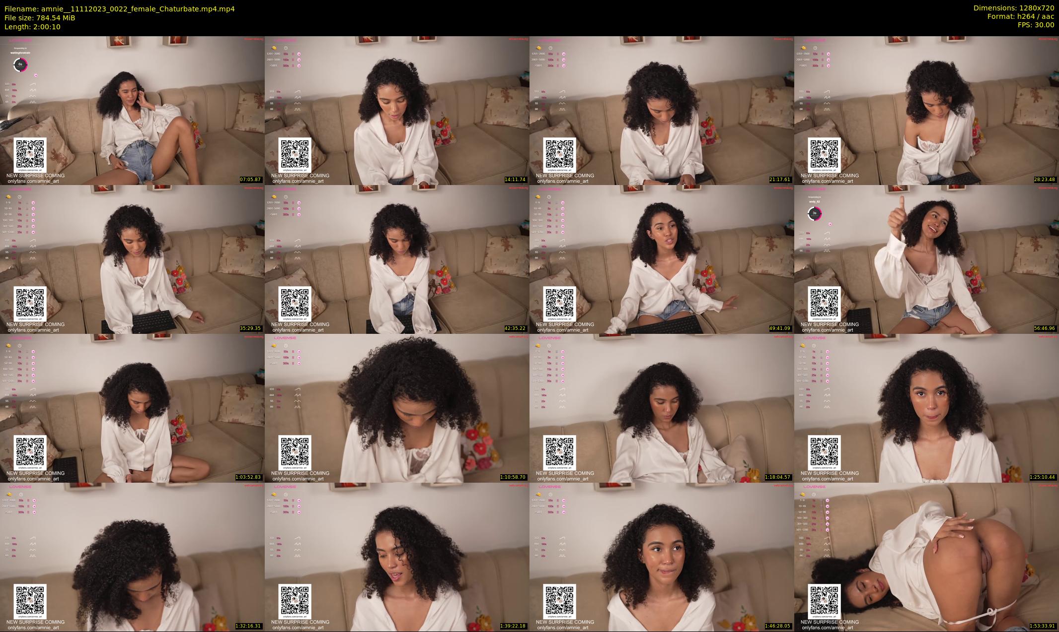 amnie_ — 121 minute Chaturbate female cam show recording, 720p, Nov 11, 2023