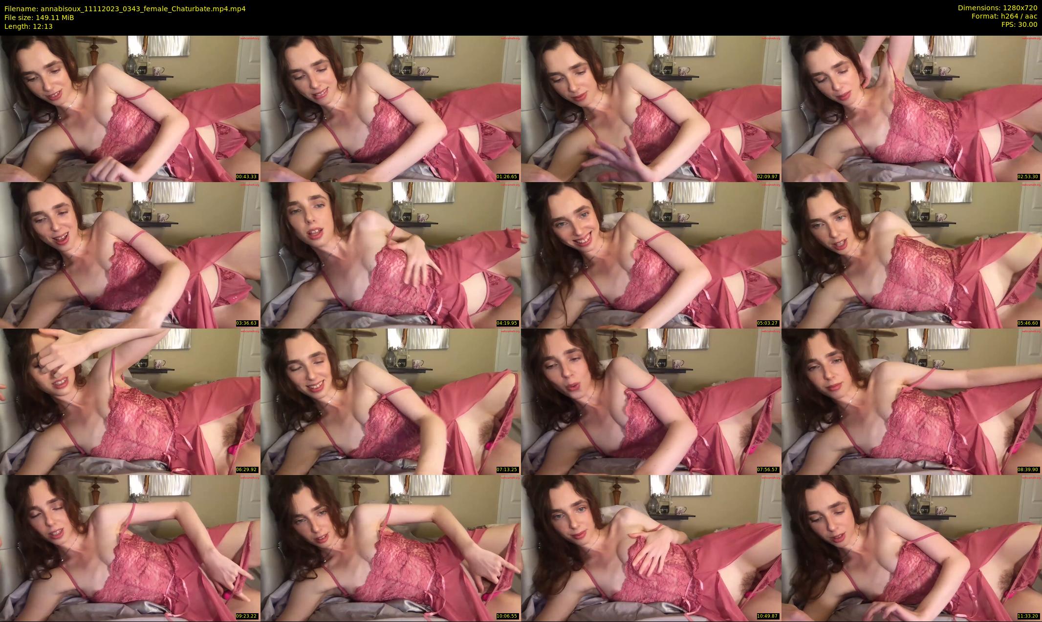 annabisoux — 13 minute Chaturbate female cam show recording, 720p, Nov 11, 2023