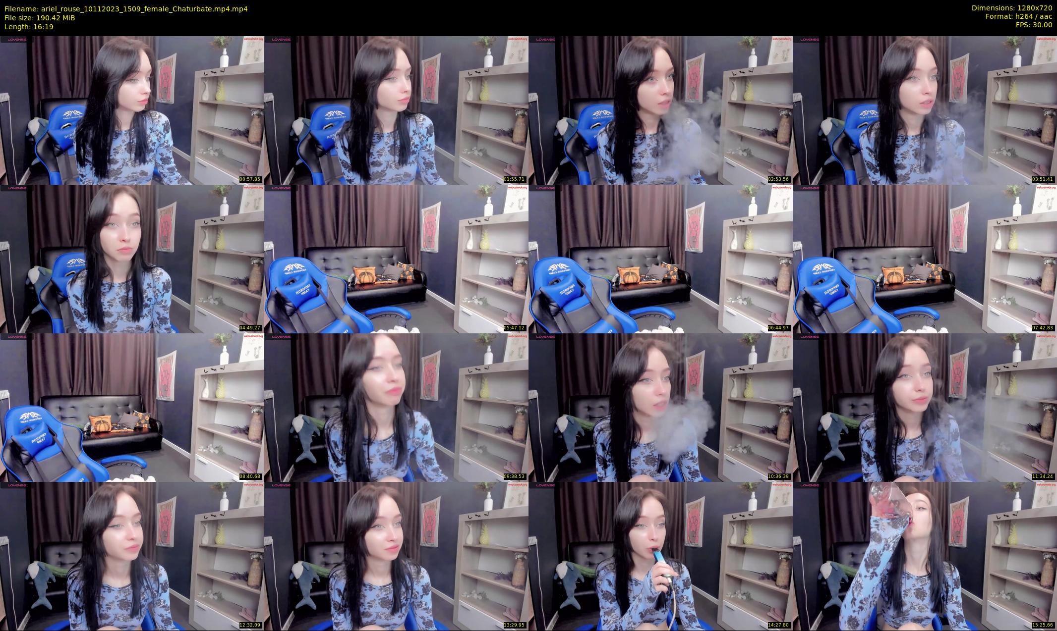 ariel_rouse — 17 minute Chaturbate female cam show recording, 720p, Nov 10, 2023