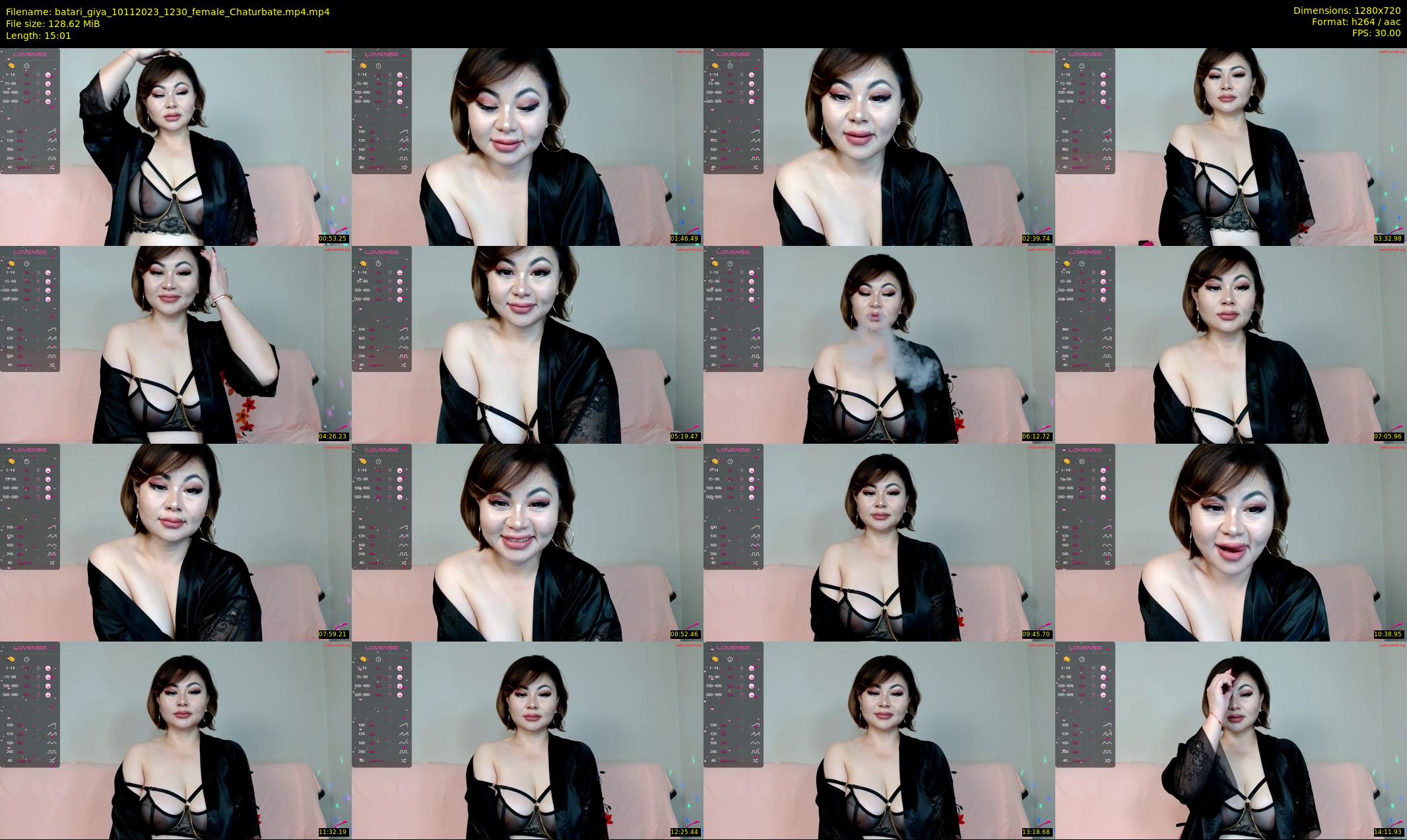 batari_giya — 16 minute Chaturbate female cam show recording, 720p, Nov 10, 2023