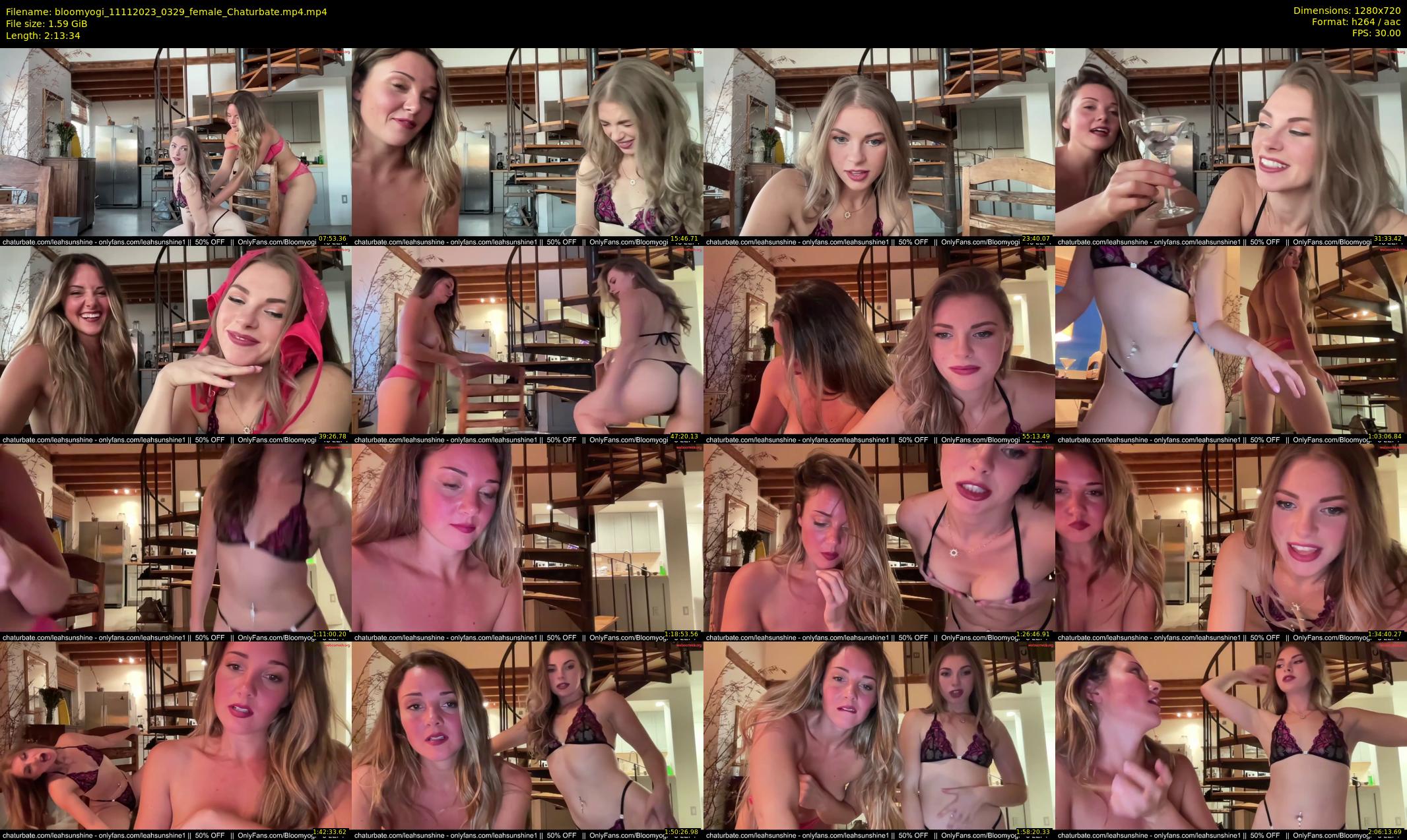 bloomyogi — 134 minute Chaturbate female cam show recording, 720p, Nov 11, 2023