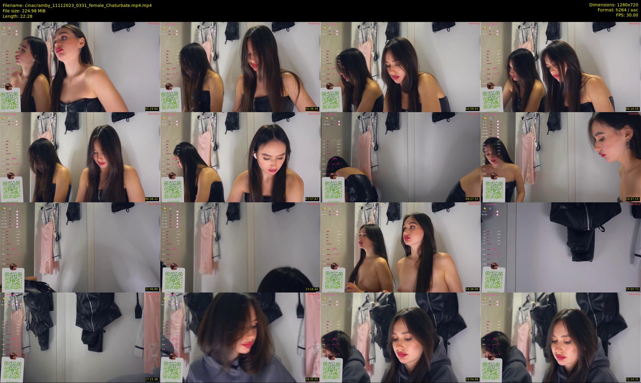 cinacramby — 23 minute Chaturbate female cam show recording, 720p, Nov 11, 2023