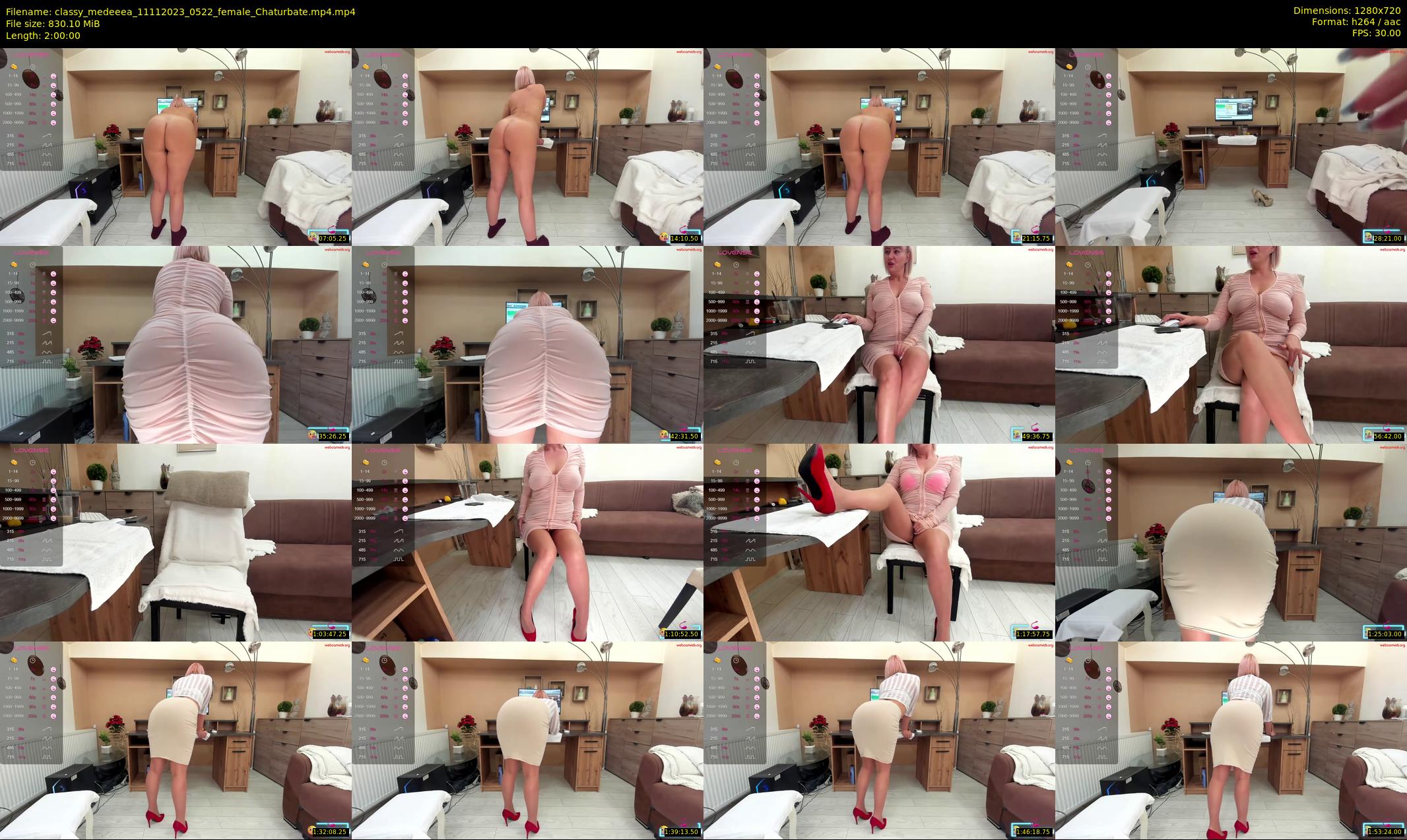 classy_medeeea — 120 minute Chaturbate female cam show recording, 720p, Nov 11, 2023