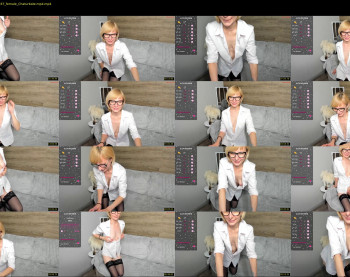 elzaglower — 45 minute Chaturbate female cam show recording, 720p, Nov 10, 2023