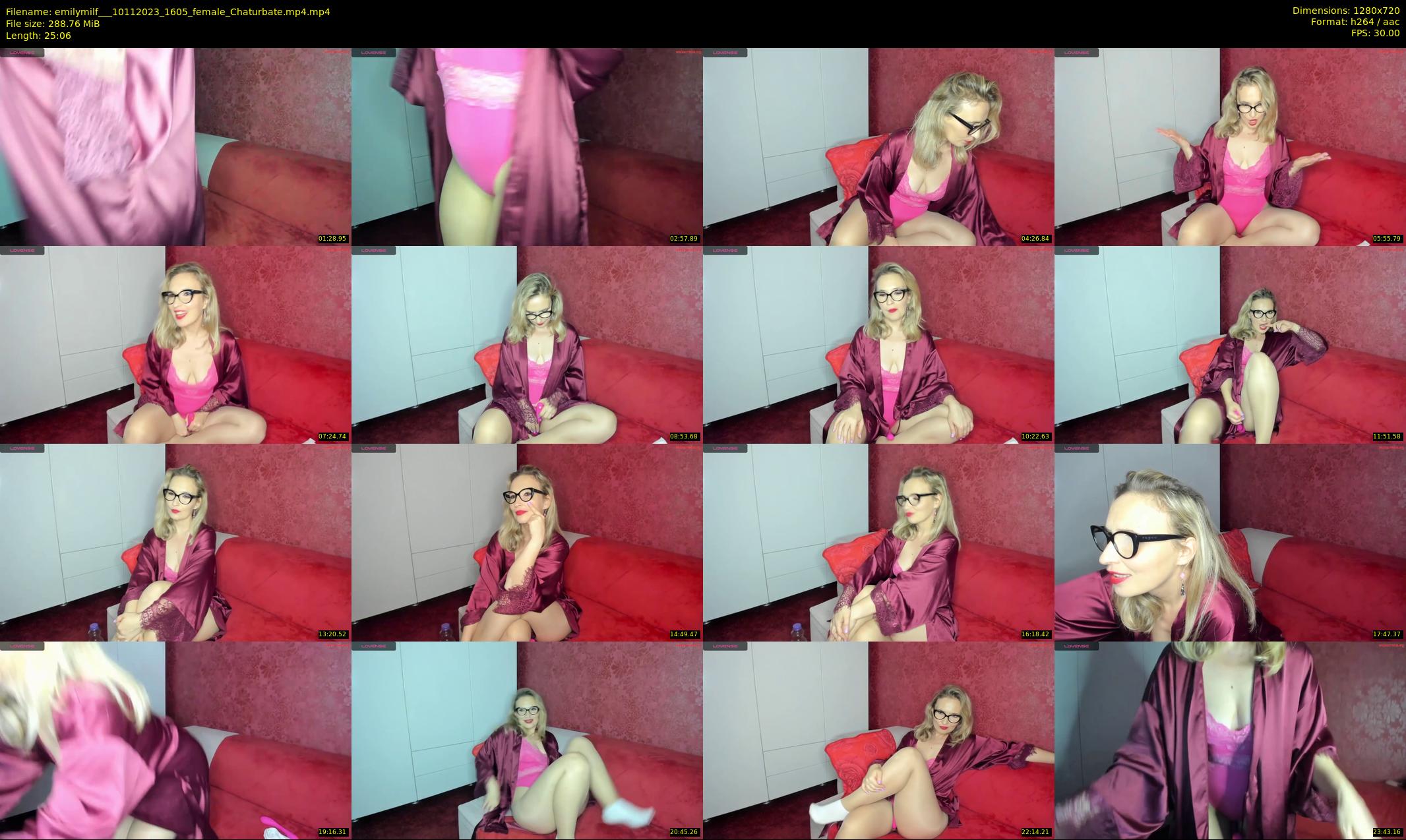 emilymilf__ — 26 minute Chaturbate female cam show recording, 720p, Nov 10, 2023