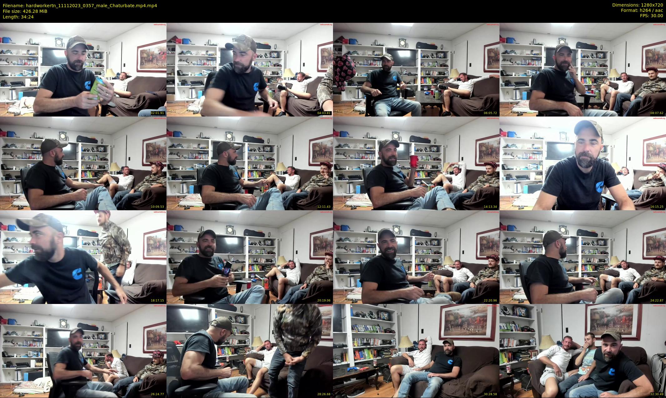hardworkertn — 35 minute Chaturbate male cam show recording, 720p, Nov 11, 2023