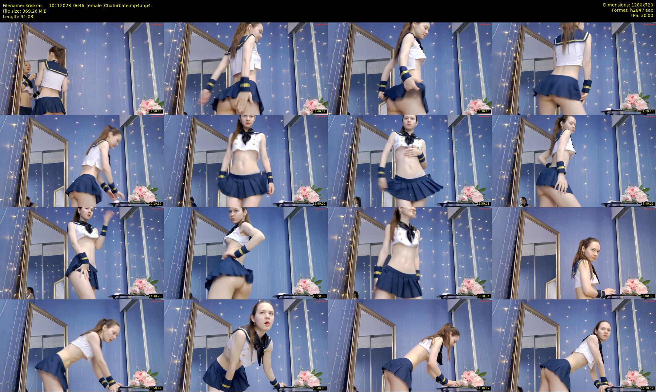 kriskras__ — 32 minute Chaturbate female cam show recording, 720p, Nov 10, 2023