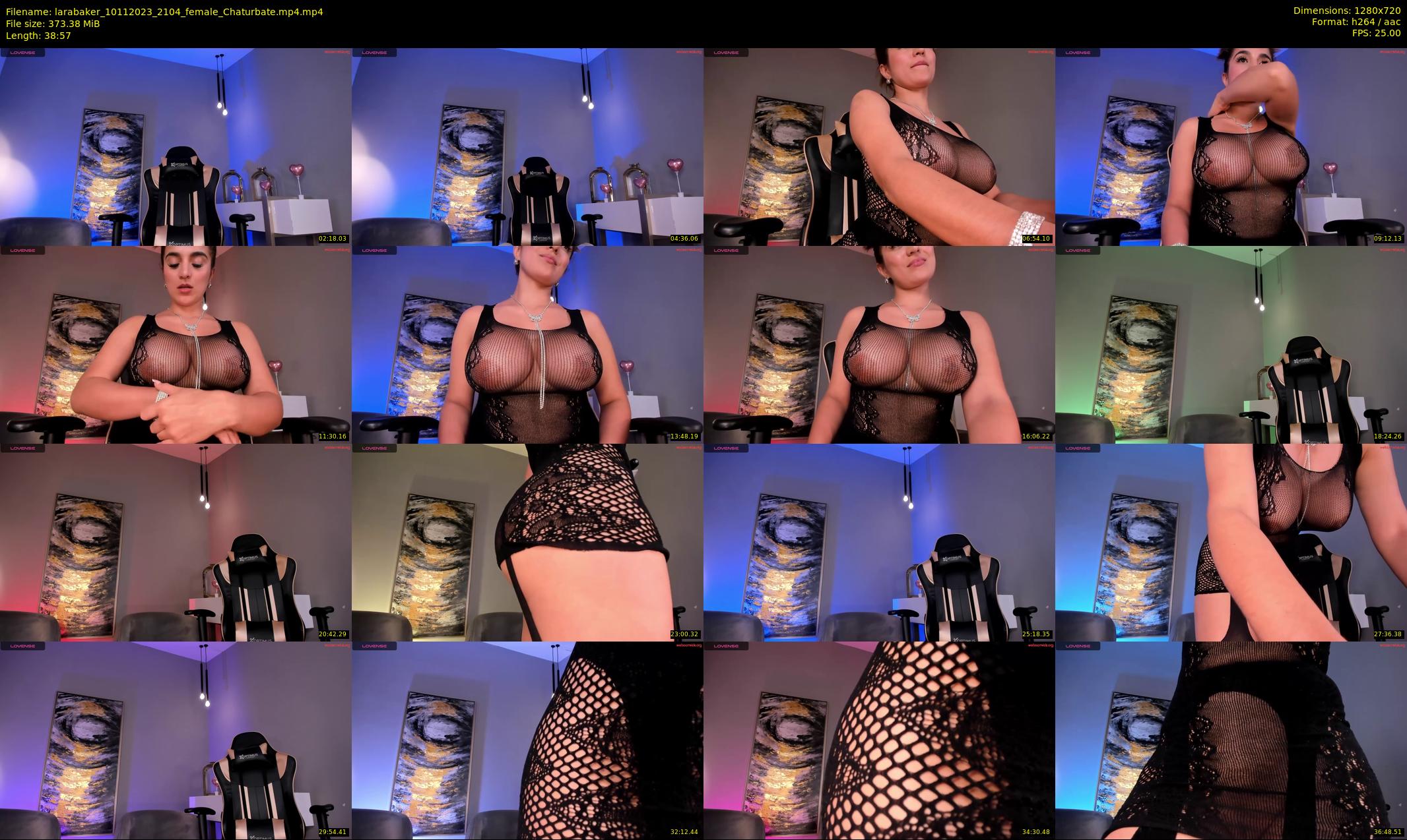 larabaker — 39 minute Chaturbate female cam show recording, 720p, Nov 10, 2023
