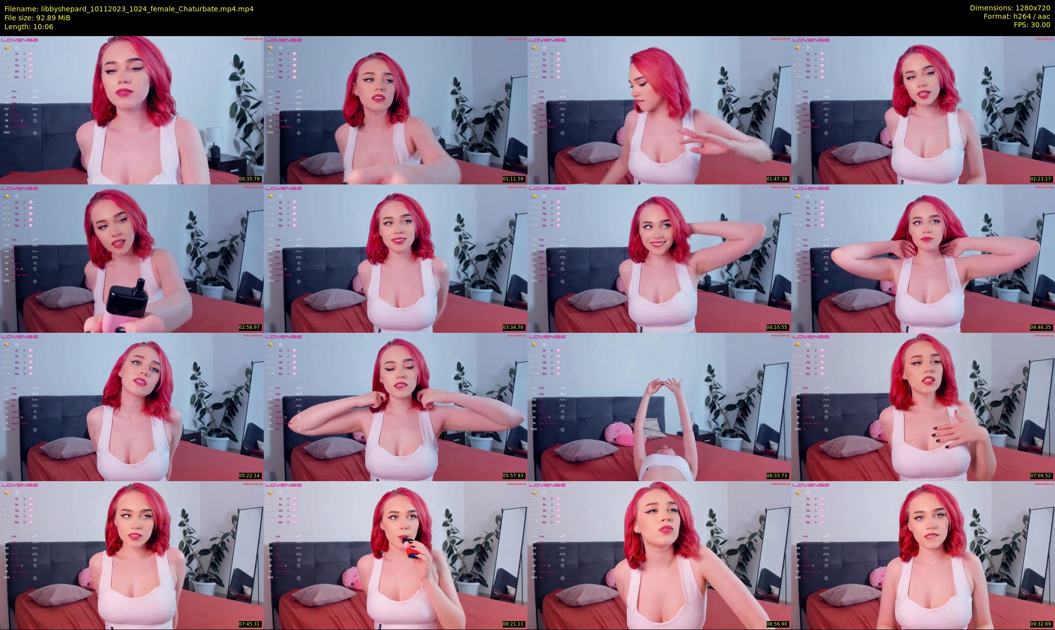 libbyshepard — 11 minute Chaturbate female cam show recording, 720p, Nov 10, 2023