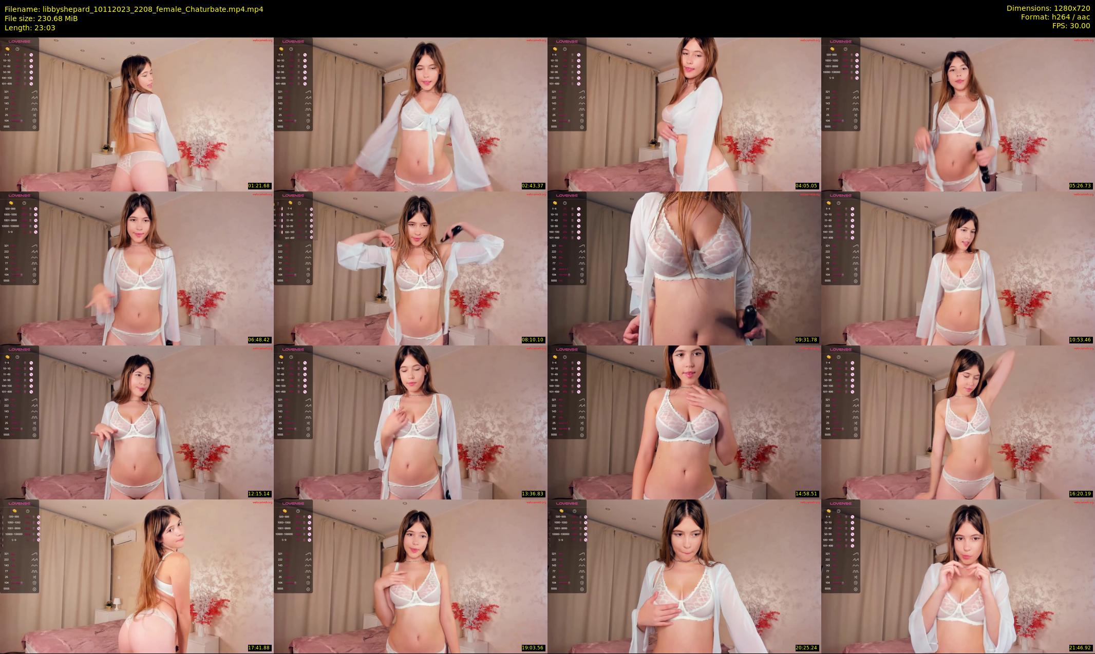 libbyshepard — 24 minute Chaturbate female cam show recording, 720p, Nov 10, 2023