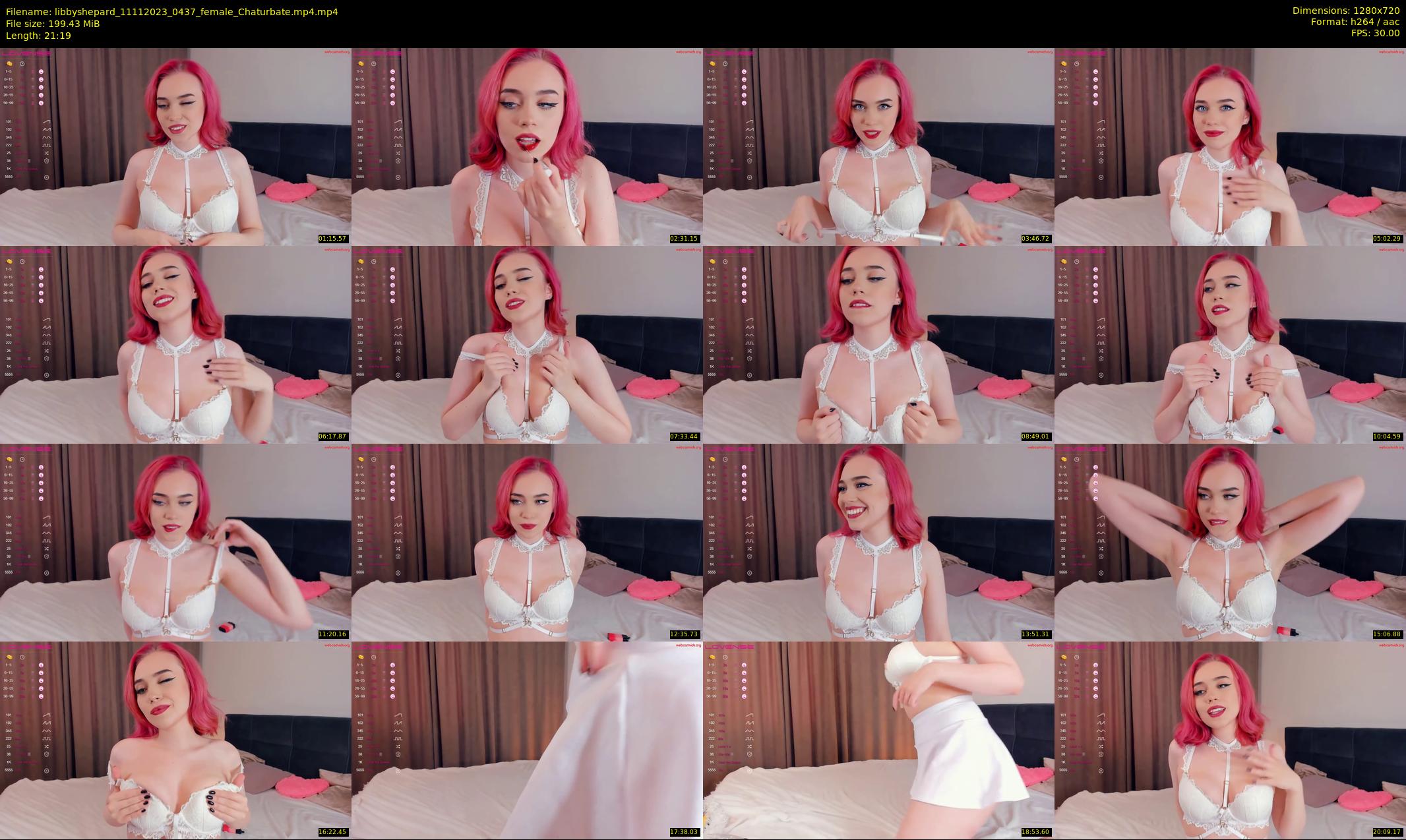 libbyshepard — 22 minute Chaturbate female cam show recording, 720p, Nov 11, 2023