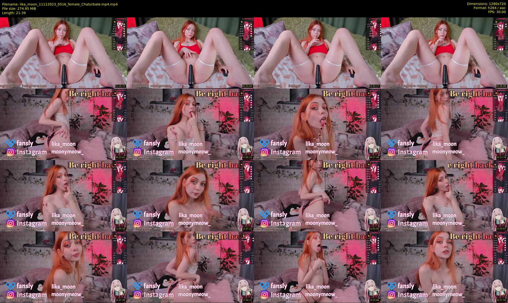 lika_moon — 22 minute Chaturbate female cam show recording, 720p, Nov 11, 2023