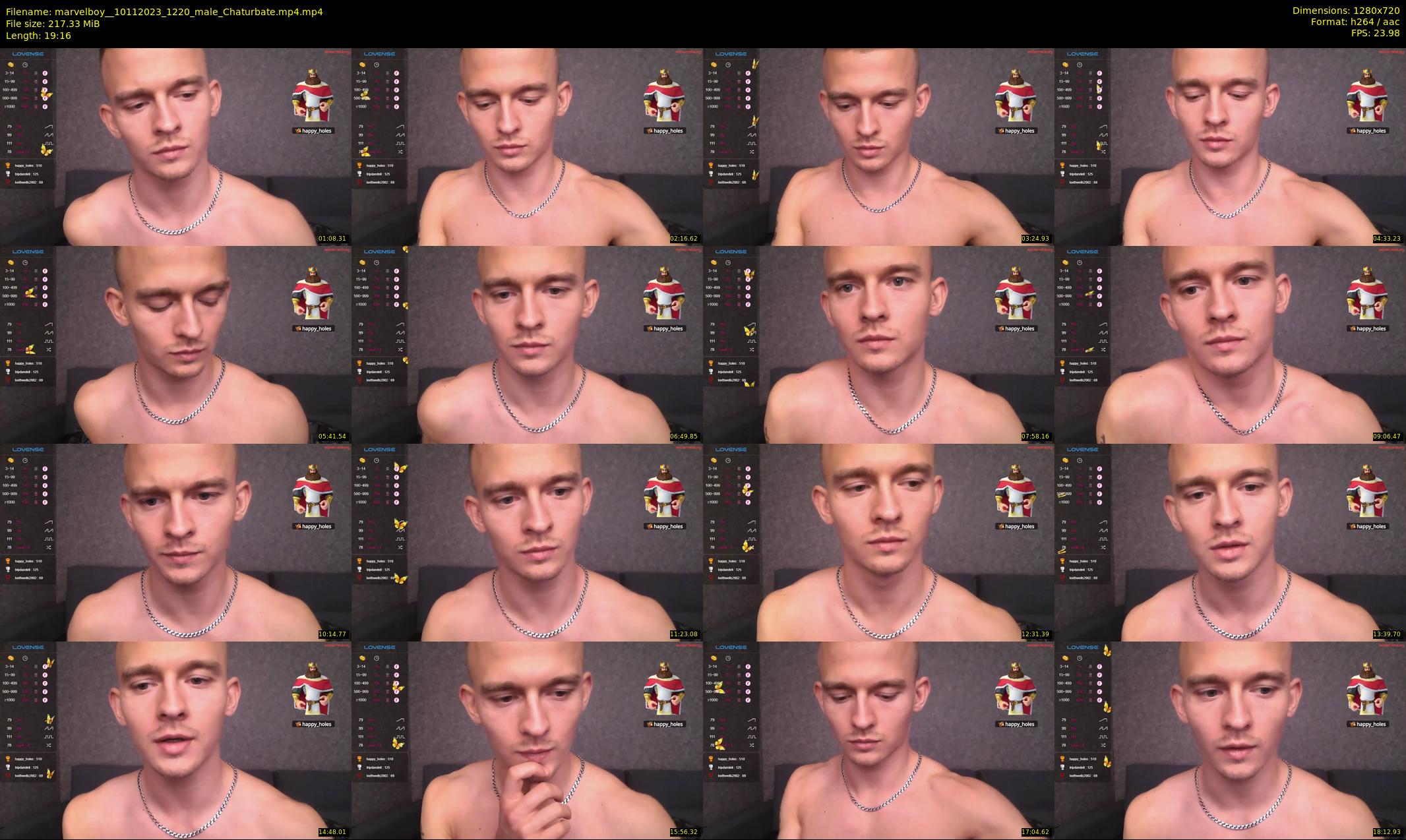 marvelboy_ — 20 minute Chaturbate male cam show recording, 720p, Nov 10, 2023