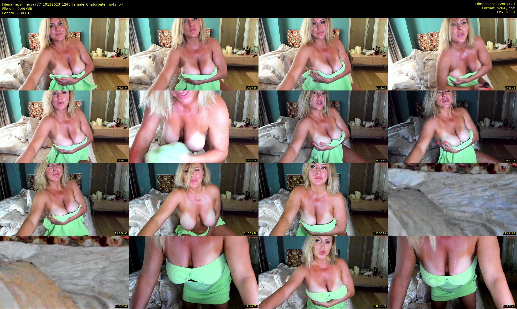 minerva777 — 121 minute Chaturbate female cam show recording, 720p, Nov 10, 2023