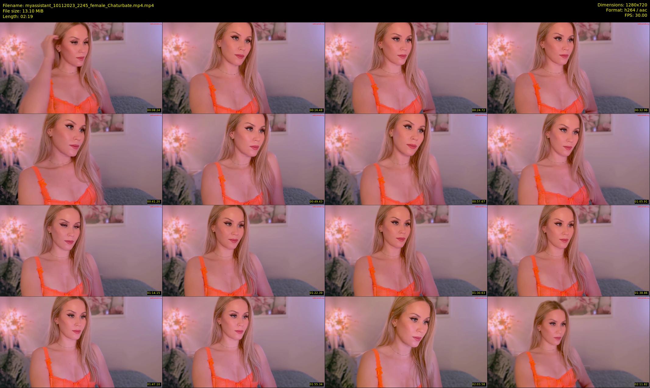myassistant — 3 minute Chaturbate female cam show recording, 720p, Nov 10, 2023