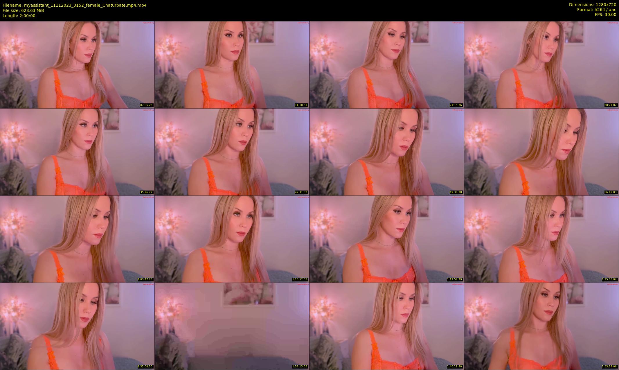 myassistant — 120 minute Chaturbate female cam show recording, 720p, Nov 11, 2023