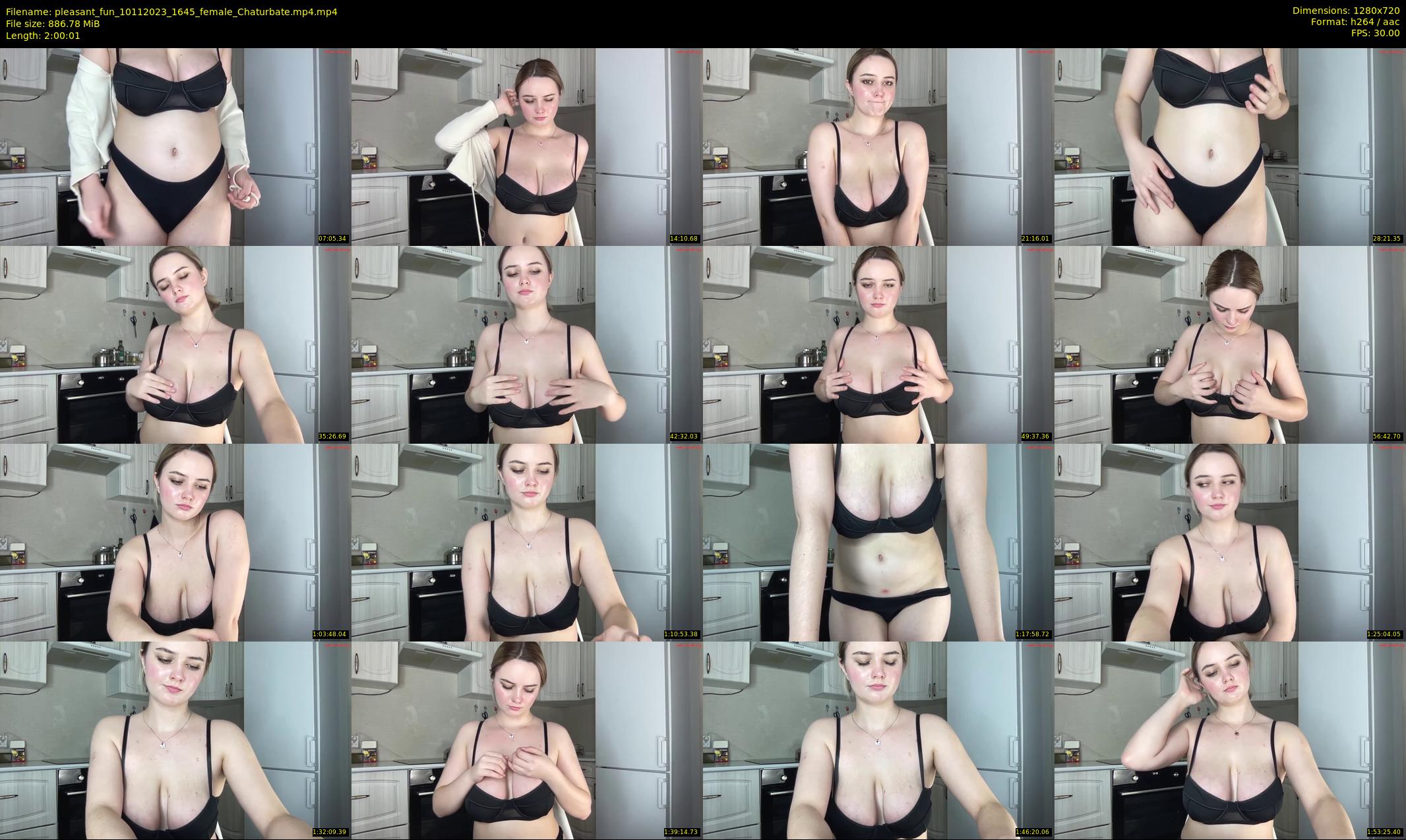 pleasant_fun — 121 minute Chaturbate female cam show recording, 720p, Nov 10, 2023