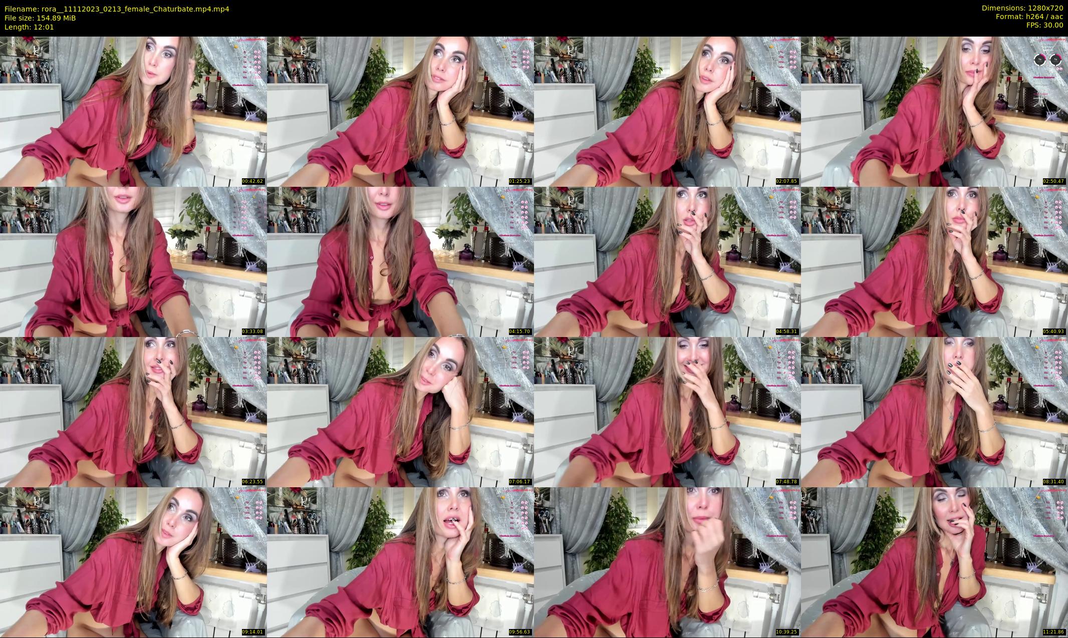 rora_ — 13 minute Chaturbate female cam show recording, 720p, Nov 11, 2023