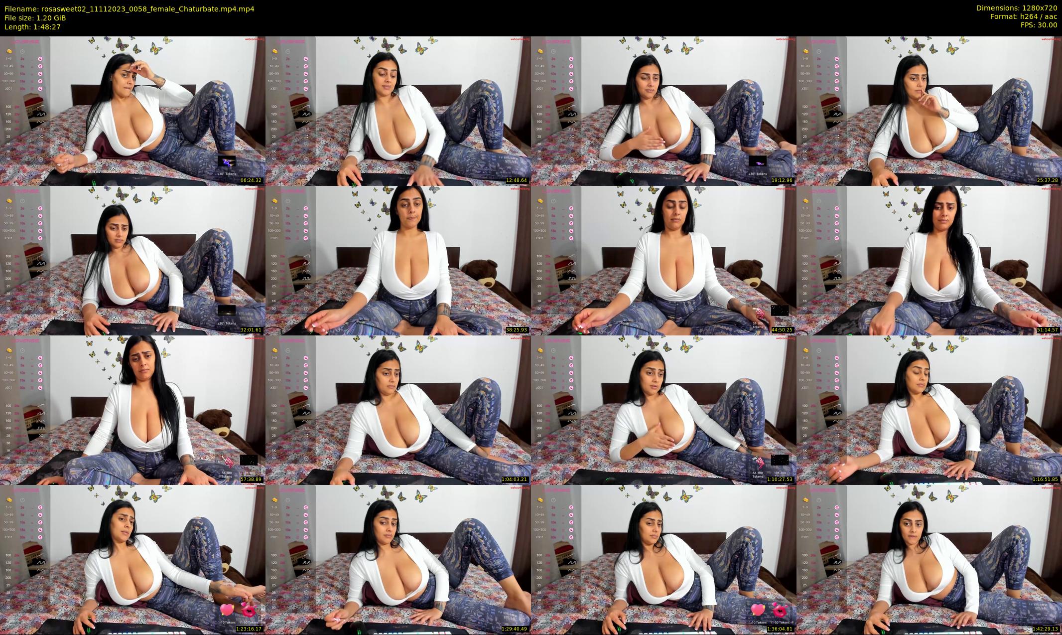 rosasweet02 — 109 minute Chaturbate female cam show recording, 720p, Nov 11, 2023