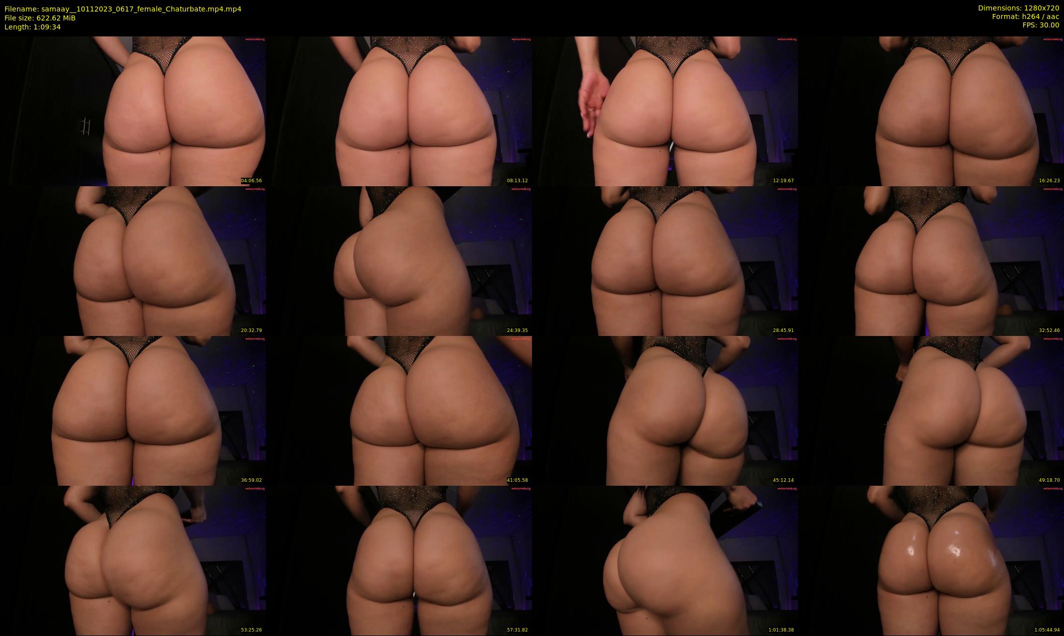 samaay_ — 70 minute Chaturbate female cam show recording, 720p, Nov 10, 2023
