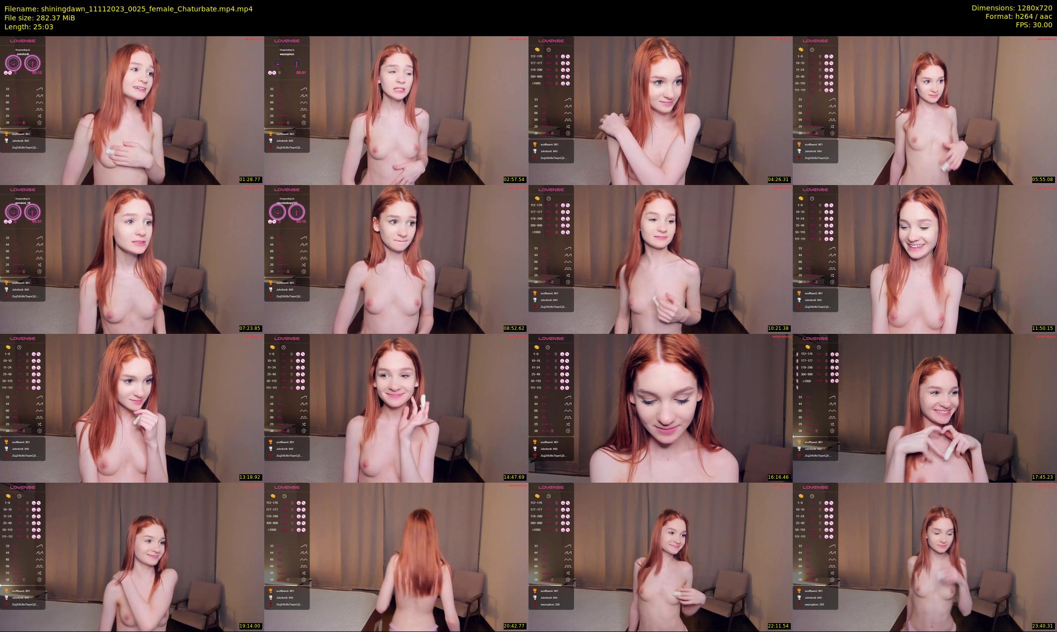 shiningdawn — 26 minute Chaturbate female cam show recording, 720p, Nov 11, 2023