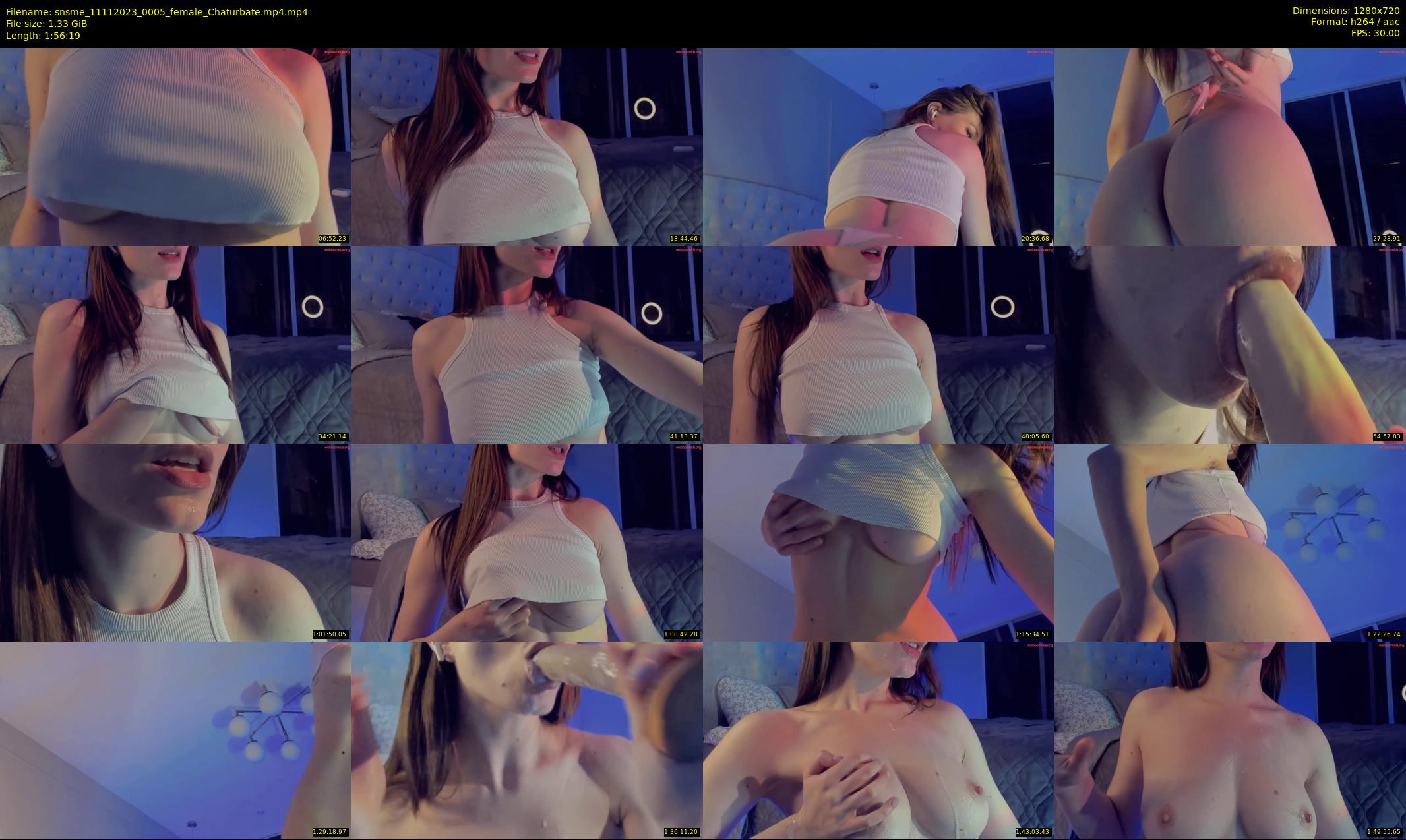 snsme — 117 minute Chaturbate female cam show recording, 720p, Nov 11, 2023