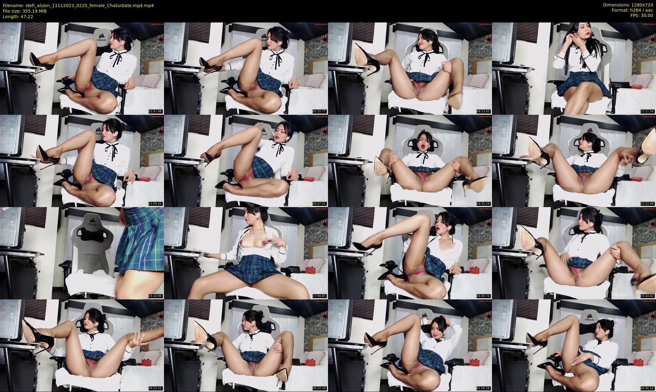 stefi_alizon — 48 minute Chaturbate female cam show recording, 720p, Nov 11, 2023