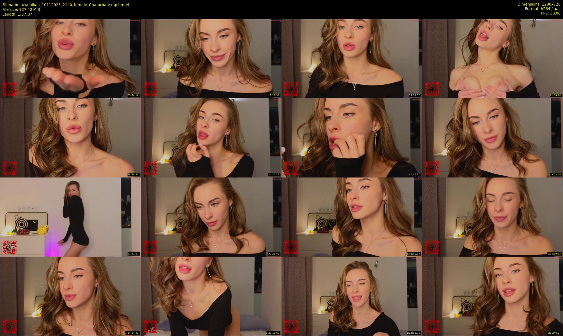 uwunikaa — 98 minute Chaturbate female cam show recording, 720p, Nov 10, 2023