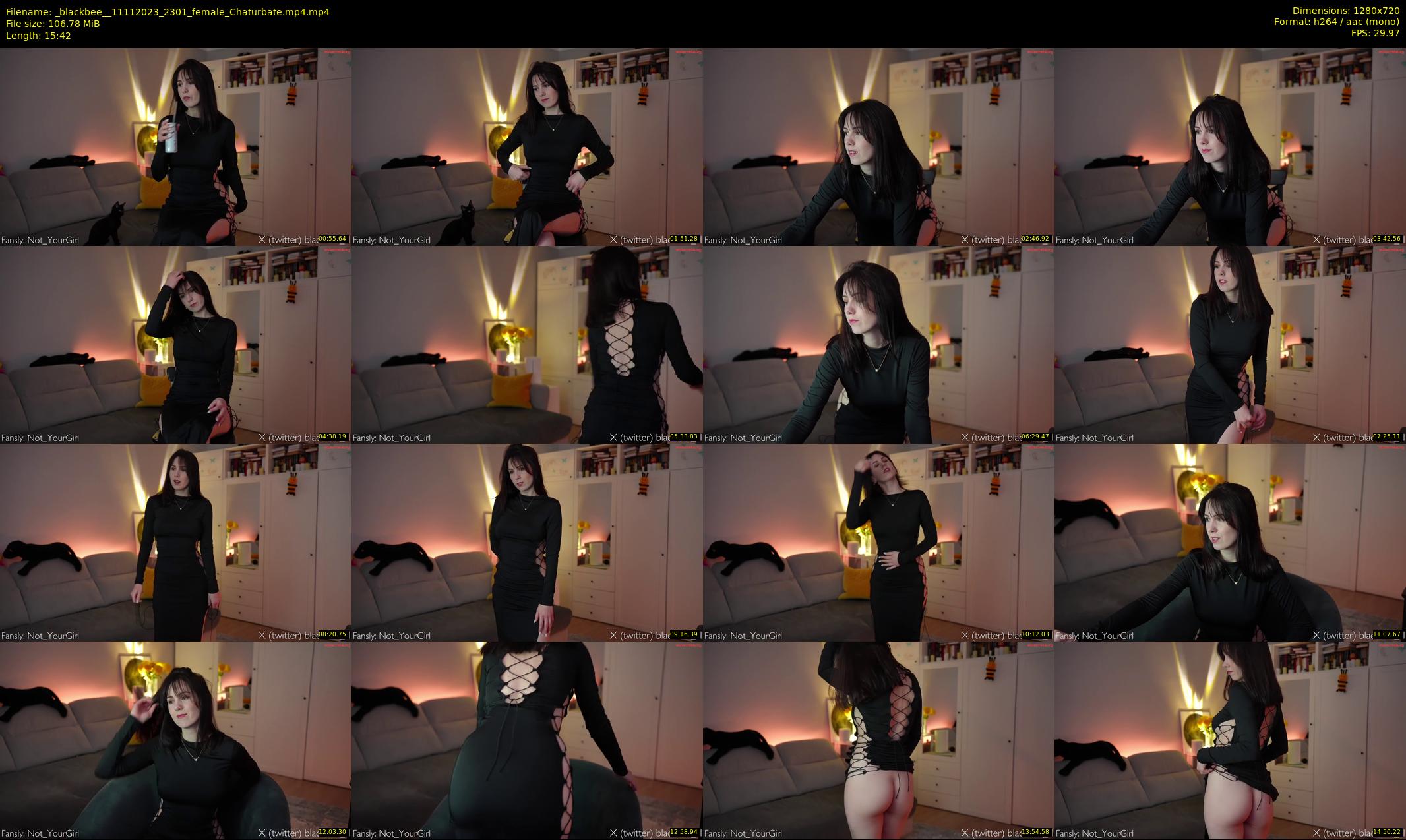 _blackbee_ — 16 minute Chaturbate female cam show recording, 720p, Nov 11, 2023