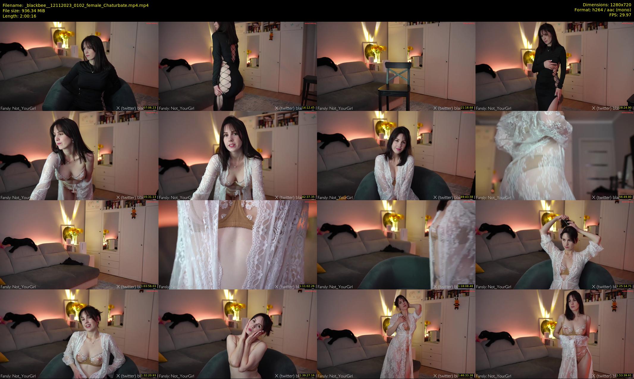 _blackbee_ — 121 minute Chaturbate female cam show recording, 720p, Nov 12, 2023
